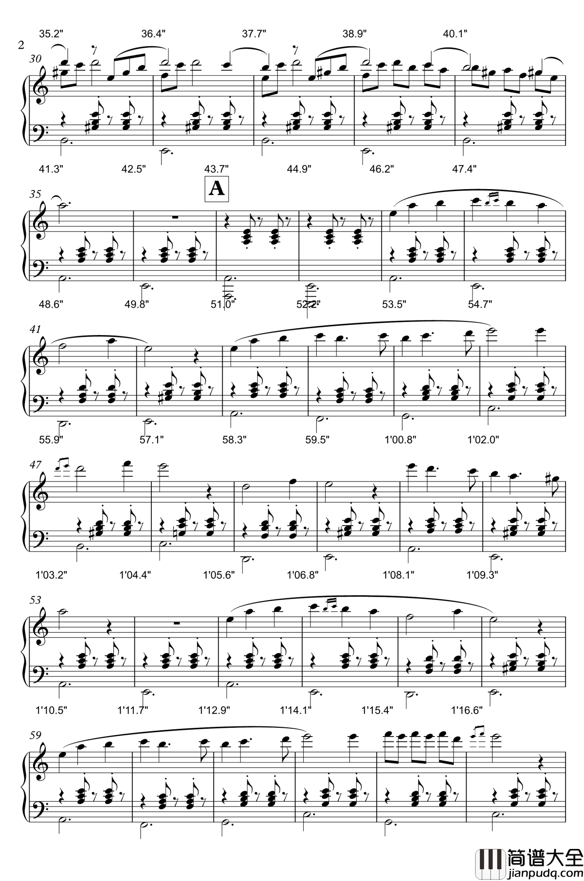 生日快乐舞曲钢琴谱_齐少凡