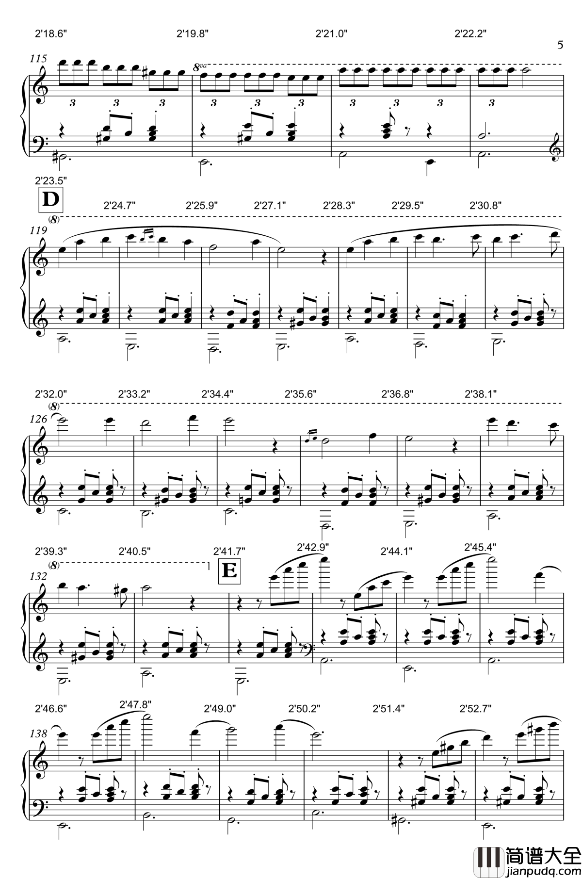 生日快乐舞曲钢琴谱_齐少凡