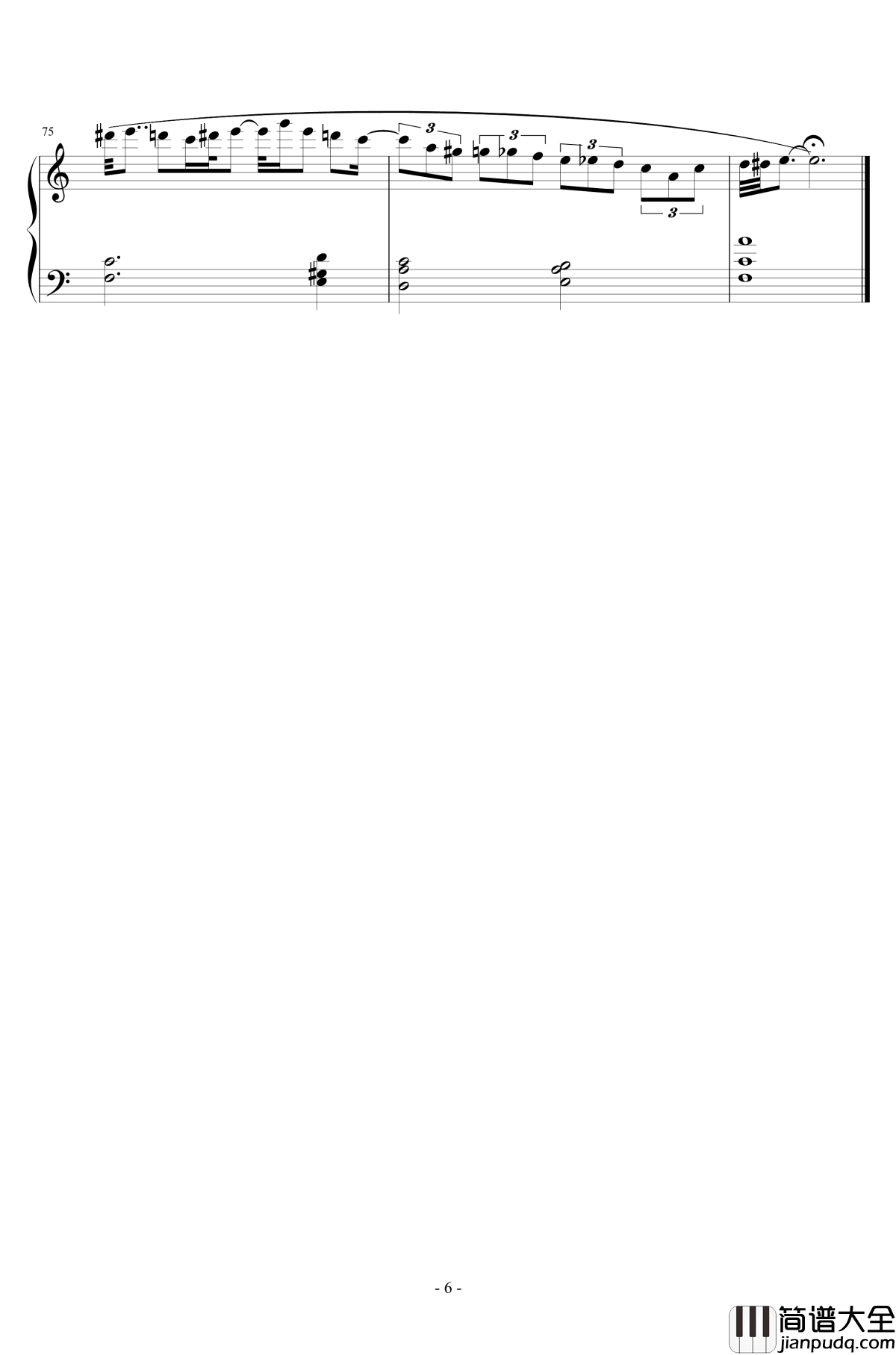 she_is_fake钢琴谱_姐姐的吉他