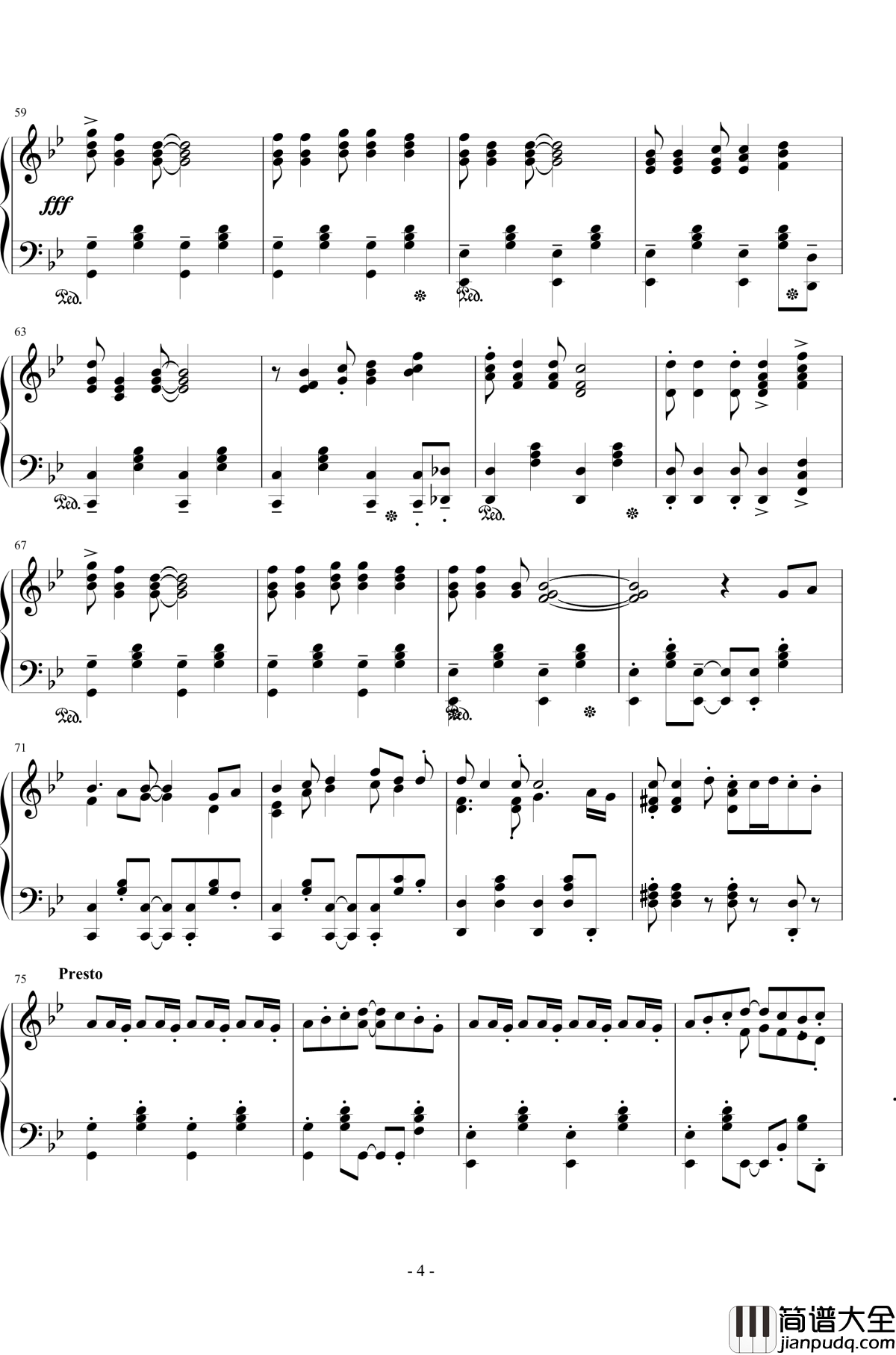 微風之夏钢琴谱_王者之喆