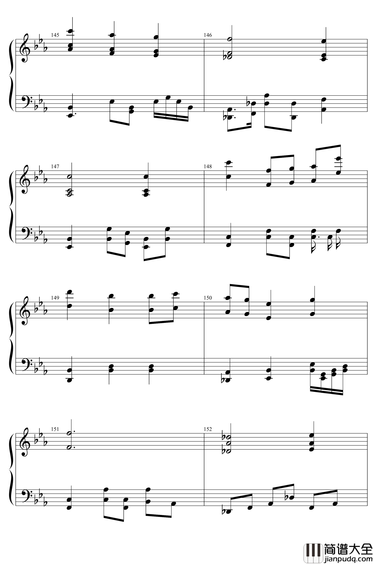 東方２１曲メドレー钢琴谱_东方project