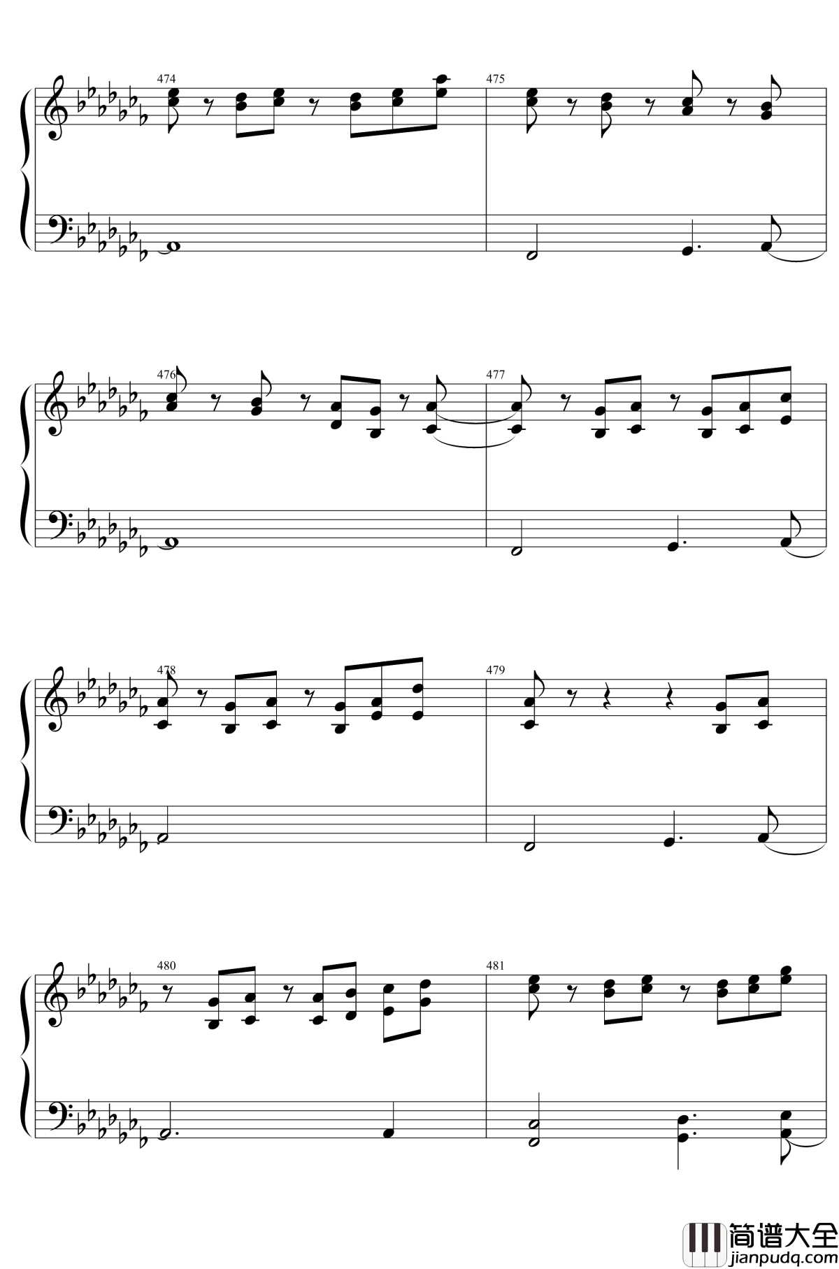 東方２１曲メドレー钢琴谱_东方project