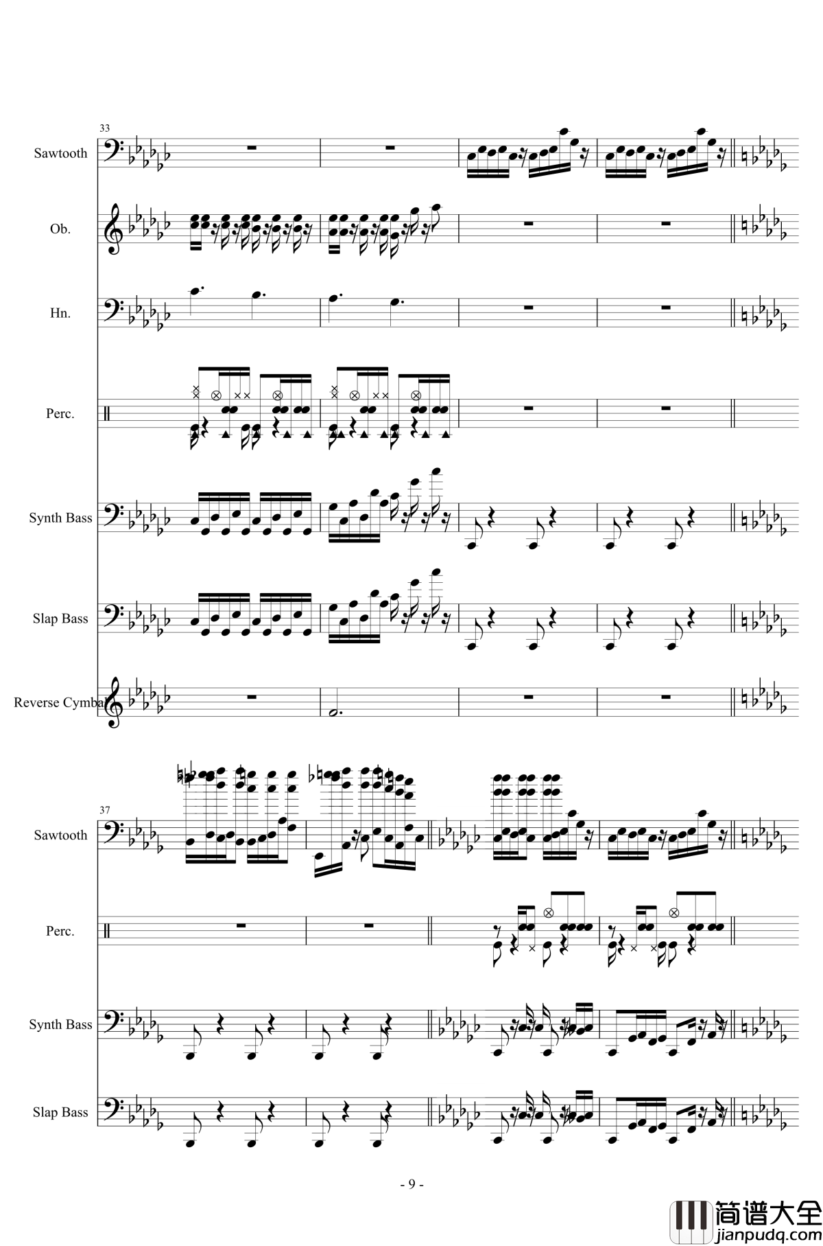 Heartache钢琴谱_Toriel