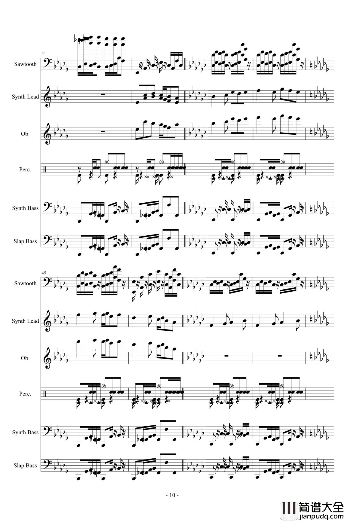 Heartache钢琴谱_Toriel