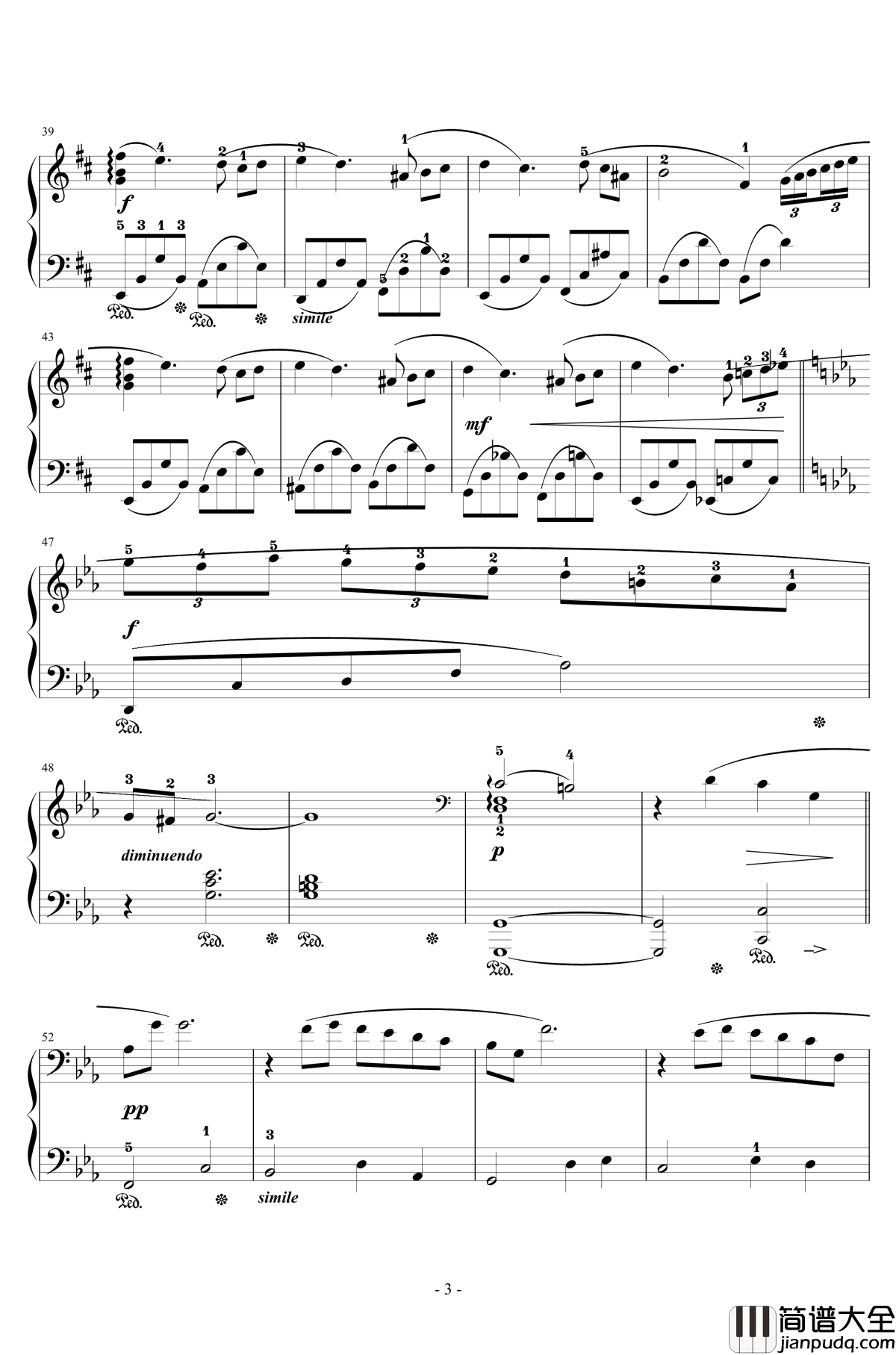 最终幻想4爱的主题钢琴谱_交响乐版改编_植松伸夫