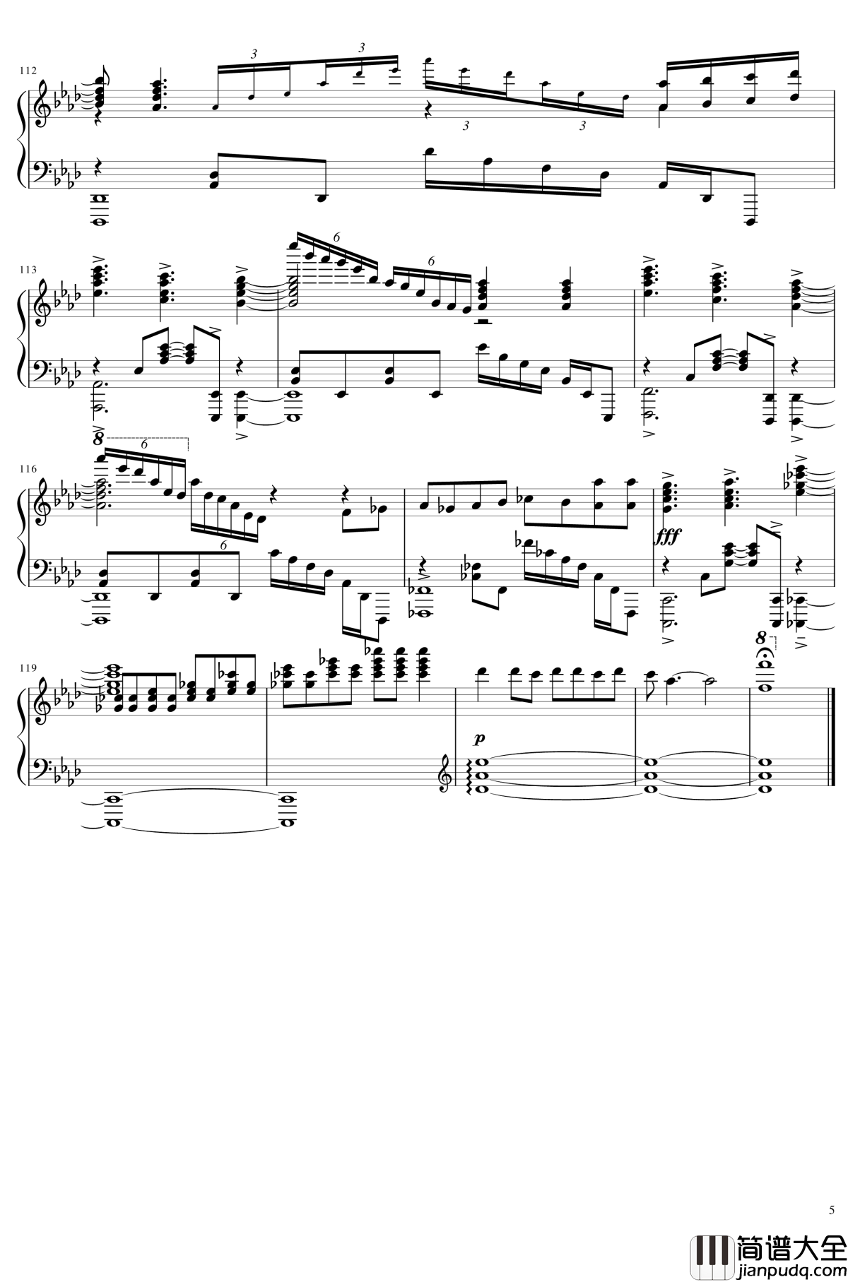 _冰雪奇缘_主题曲钢琴谱_Let_It_Go_还原度95%编配_Bit改编_冰雪奇缘