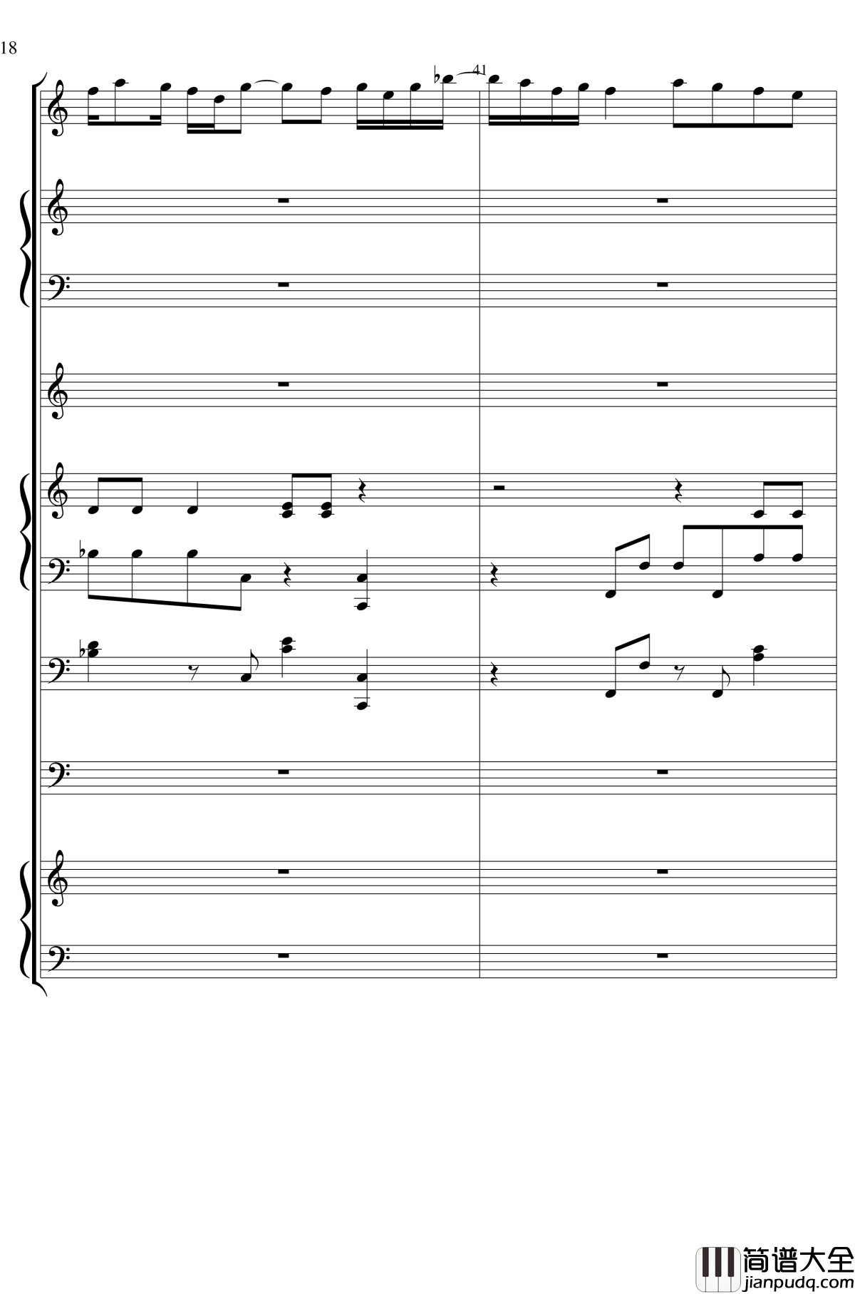 Imaginary_love钢琴谱_miuyuyi