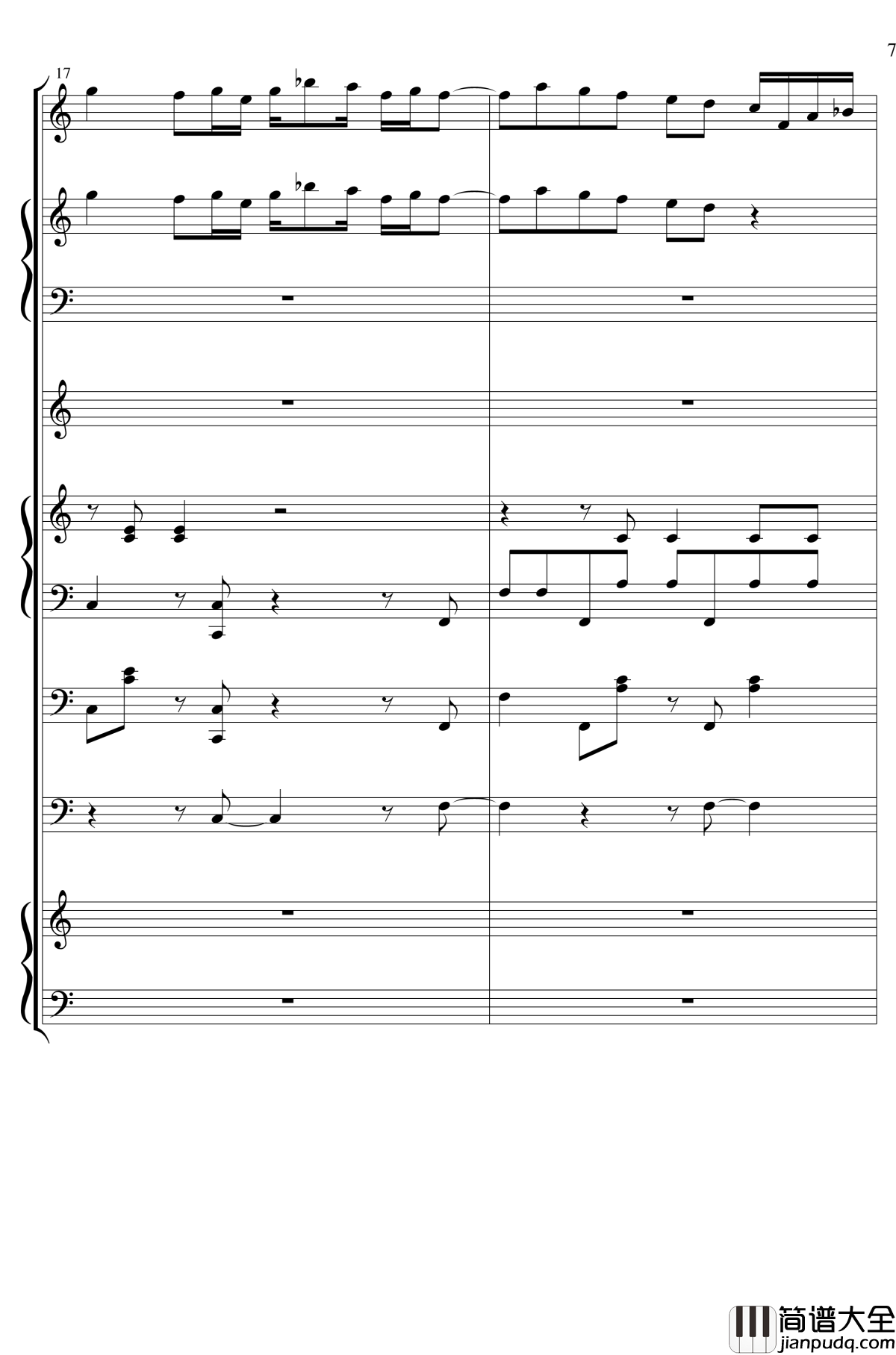 Imaginary_love钢琴谱_miuyuyi