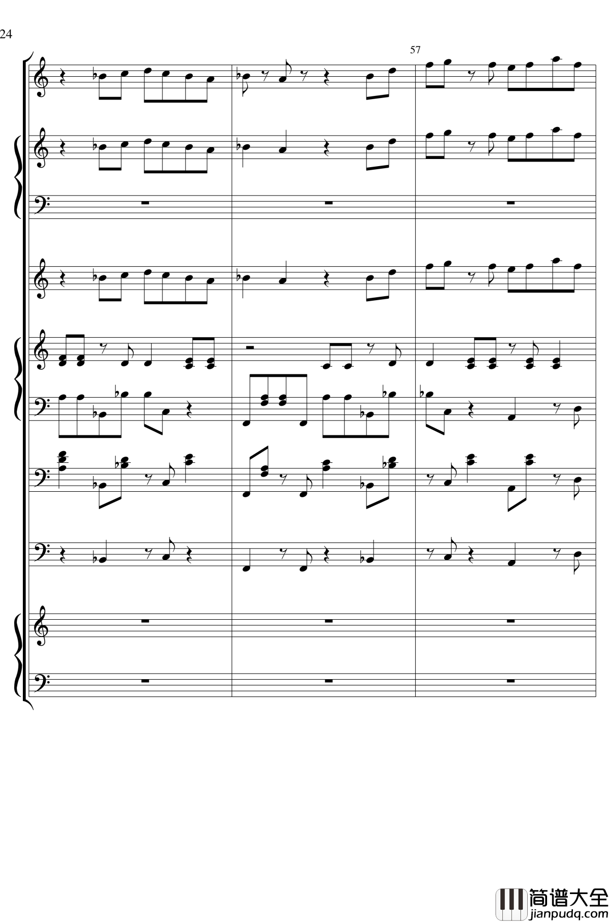 Imaginary_love钢琴谱_miuyuyi