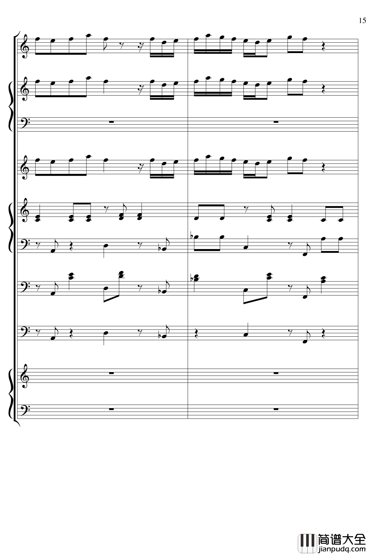 Imaginary_love钢琴谱_miuyuyi