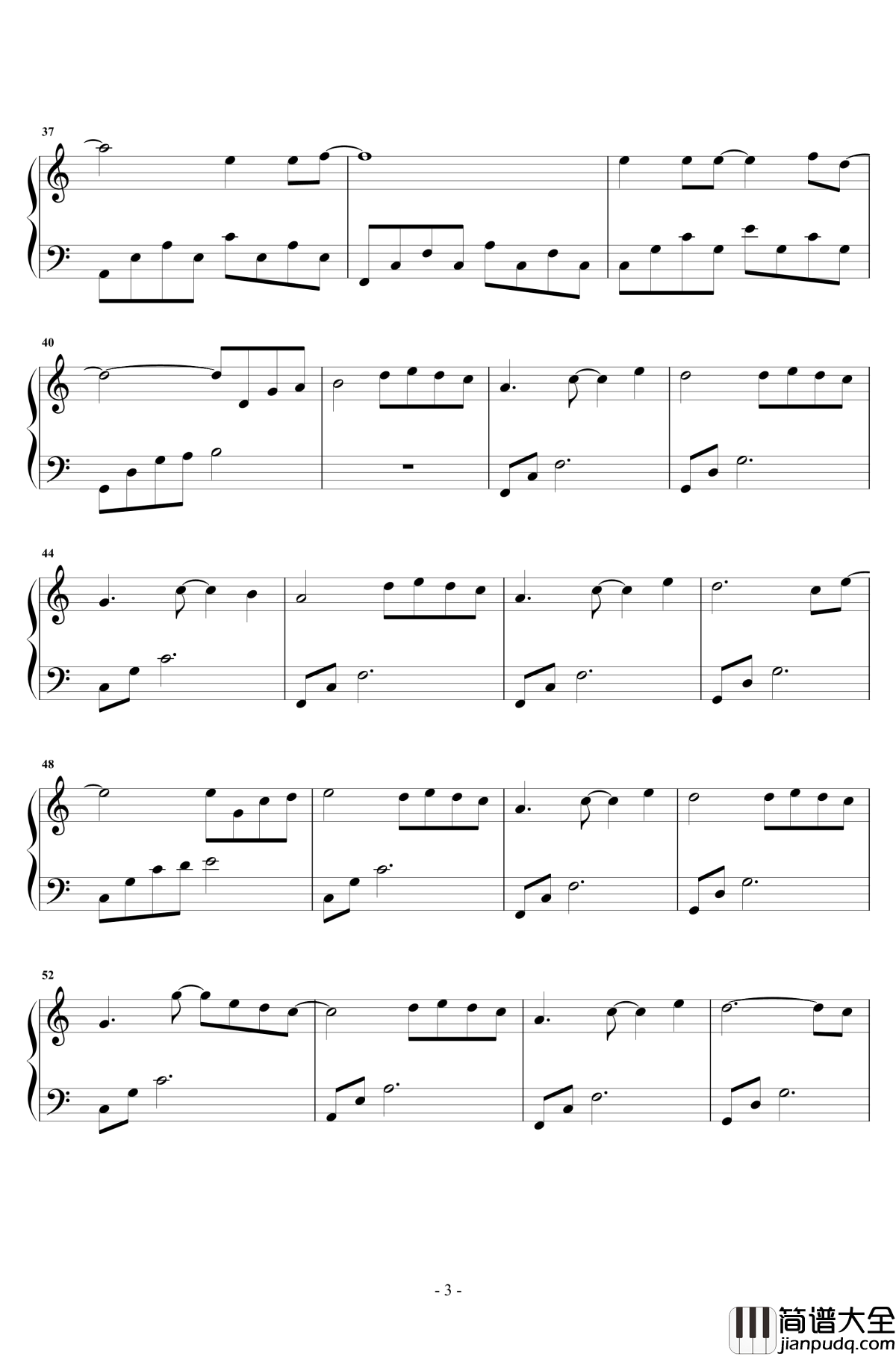 What_Are_Words钢琴谱_简单完美版_Chris_Medina