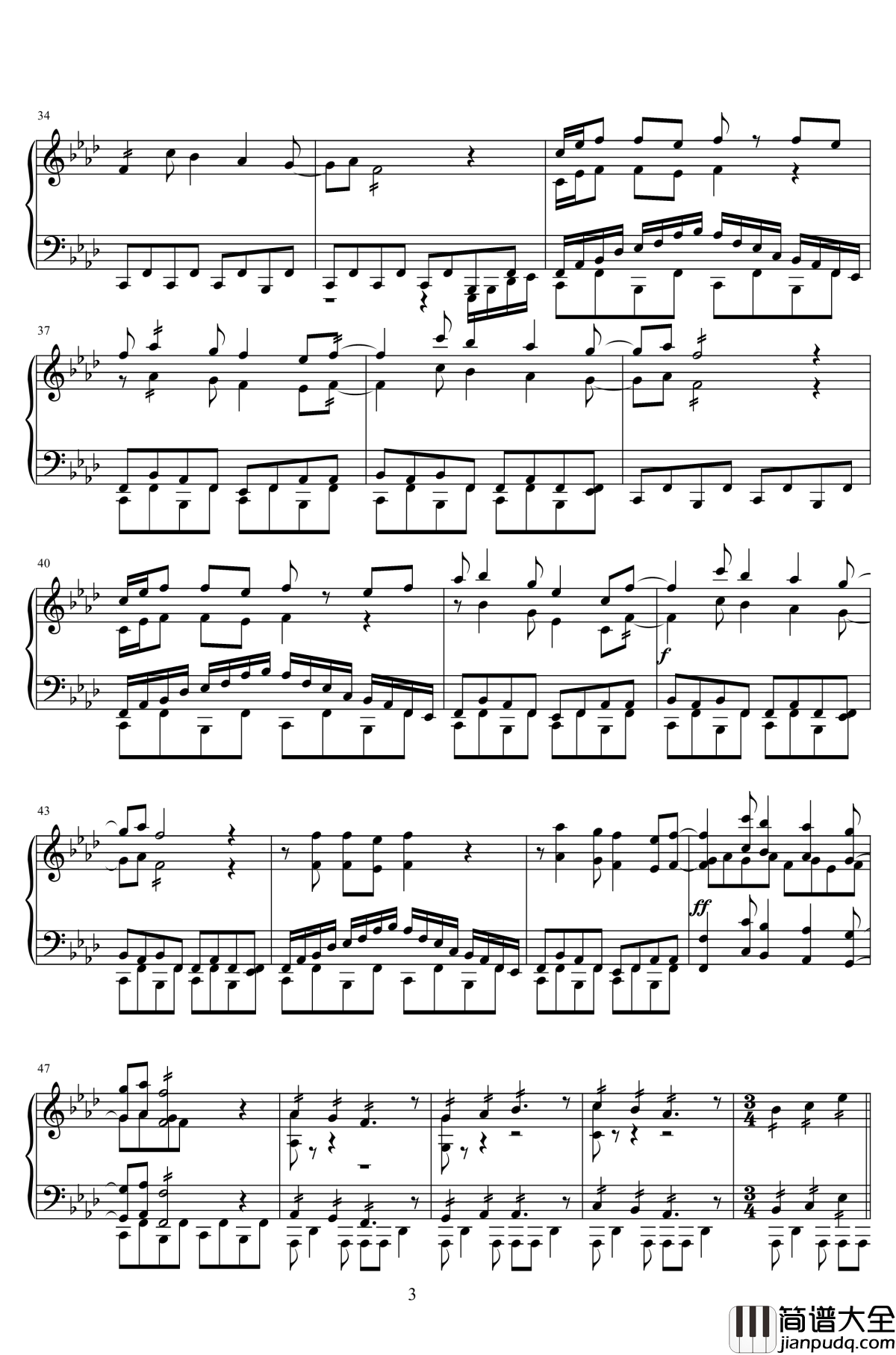 仗剑钢琴谱_仙剑奇侠传