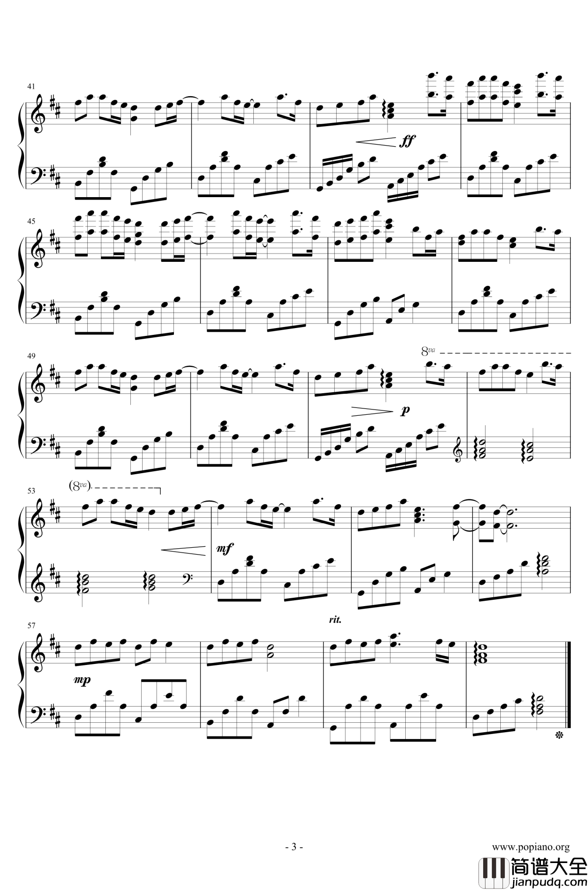 樱花草钢琴谱_sweety