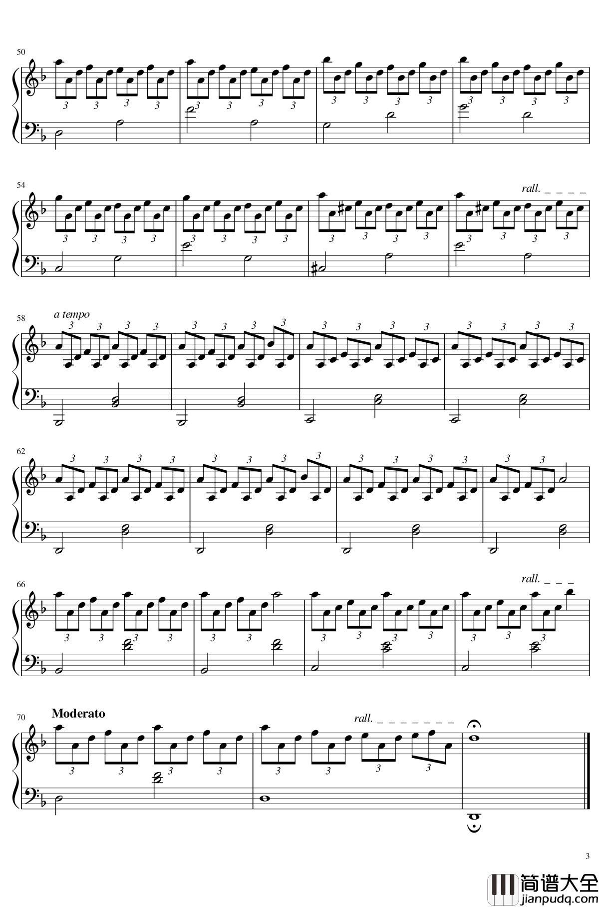 Historiette_#5钢琴谱_Fabrizio_Paterlini