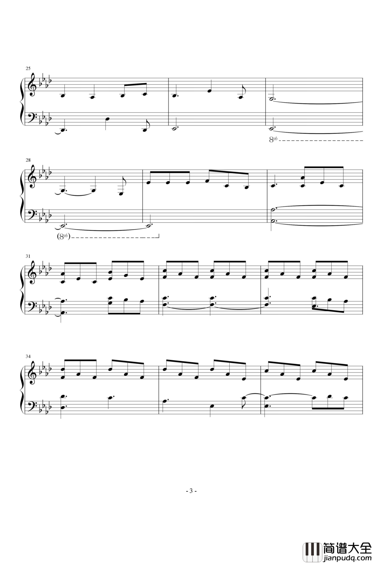 Perfect钢琴谱_Ed_Sheeran