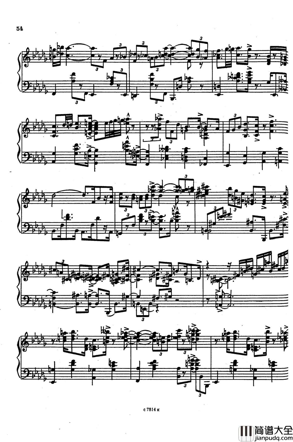 抑扬顿挫的粤语钢琴谱_马介休