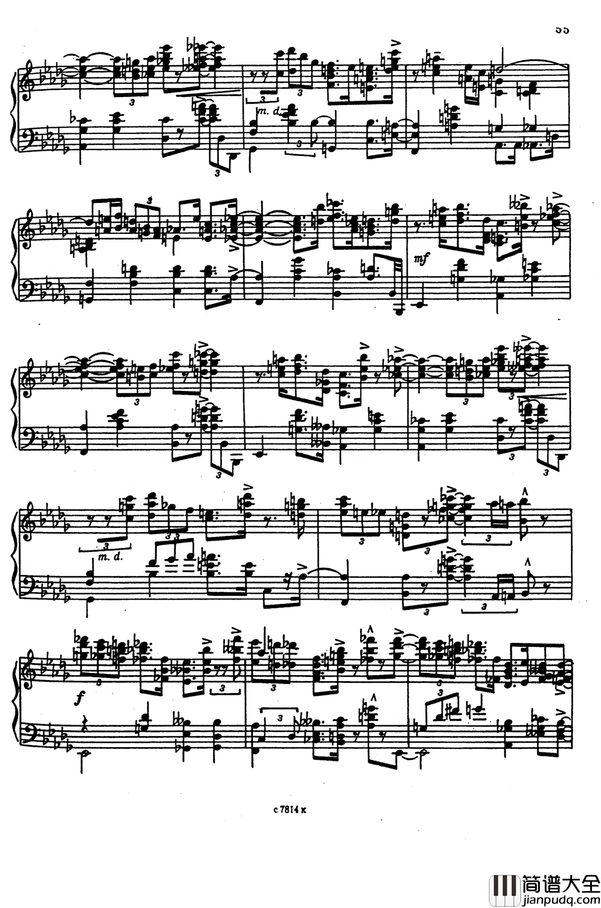 抑扬顿挫的粤语钢琴谱_马介休