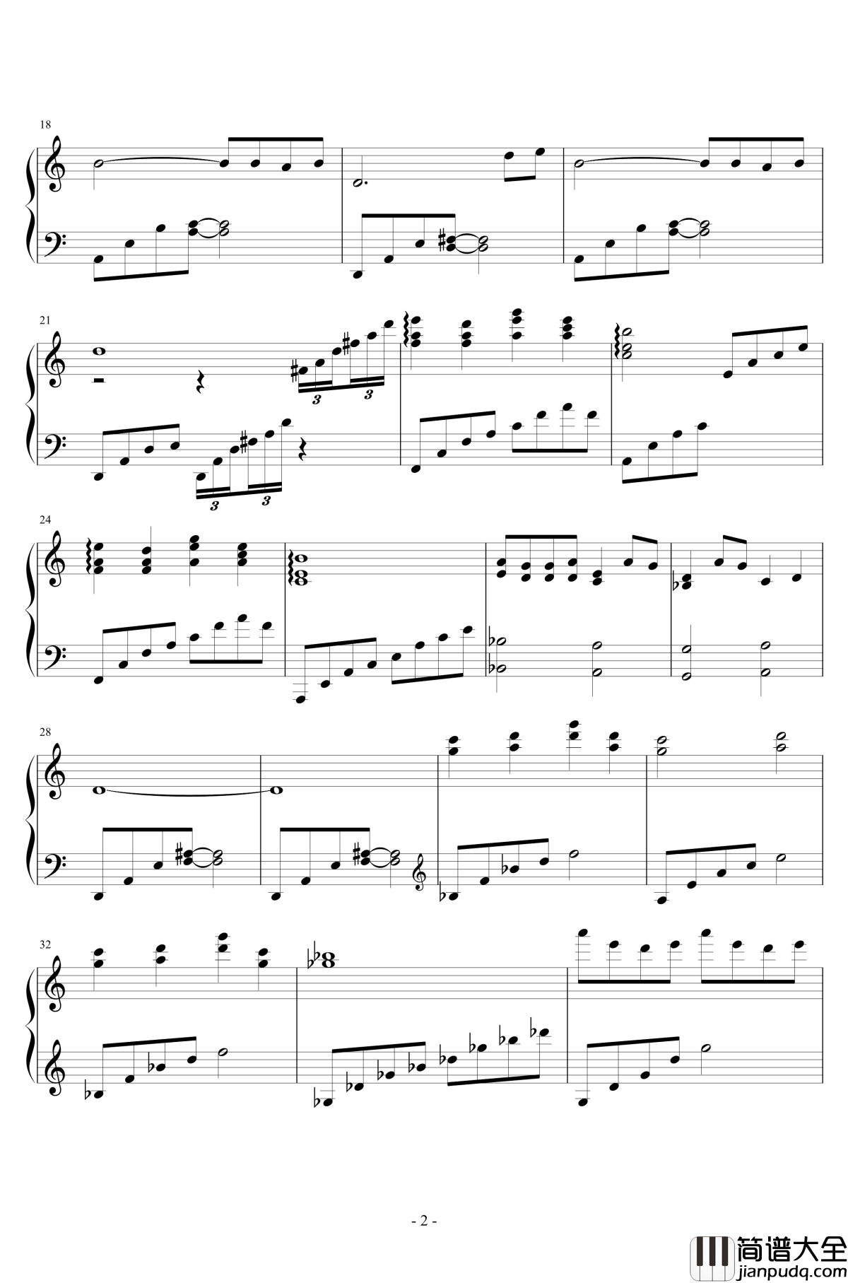 橙月钢琴谱_加藤真弓