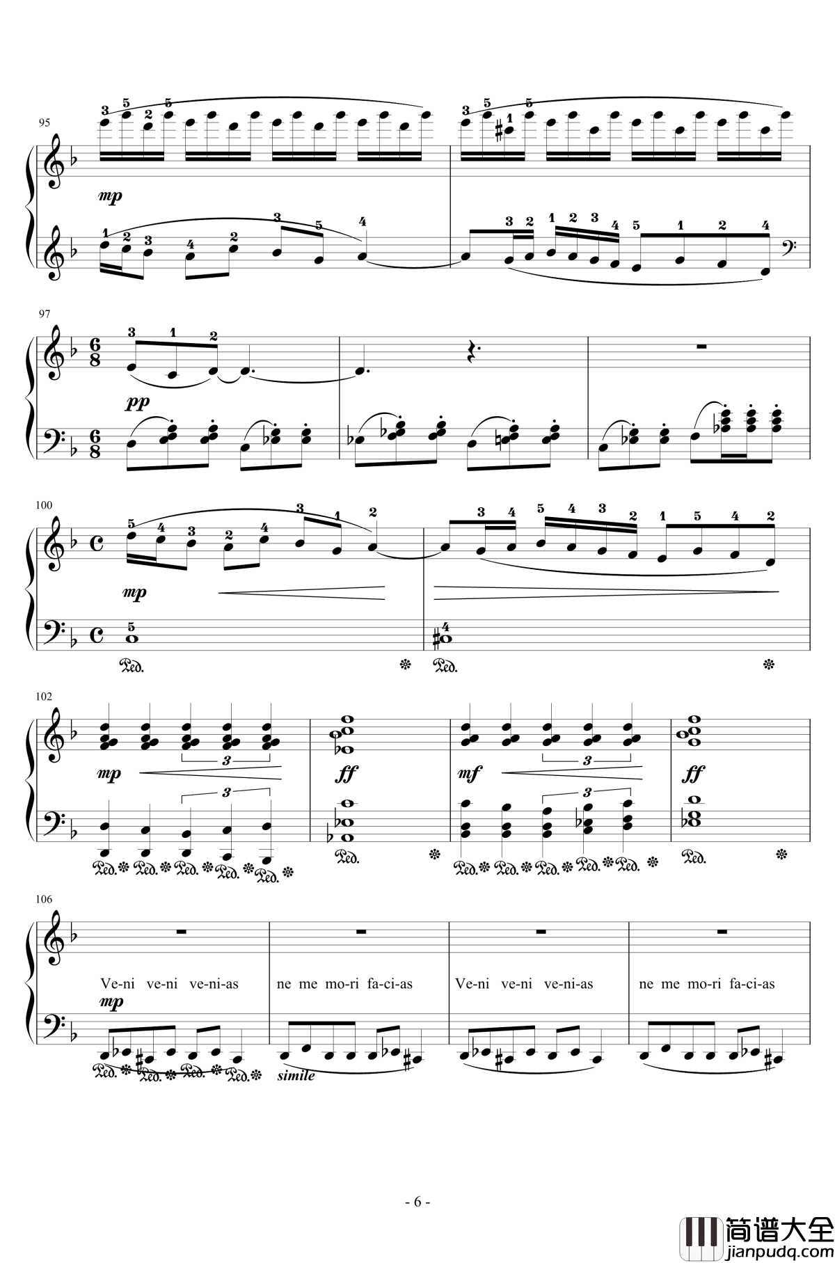 单翼天使钢琴谱_石元丈晴