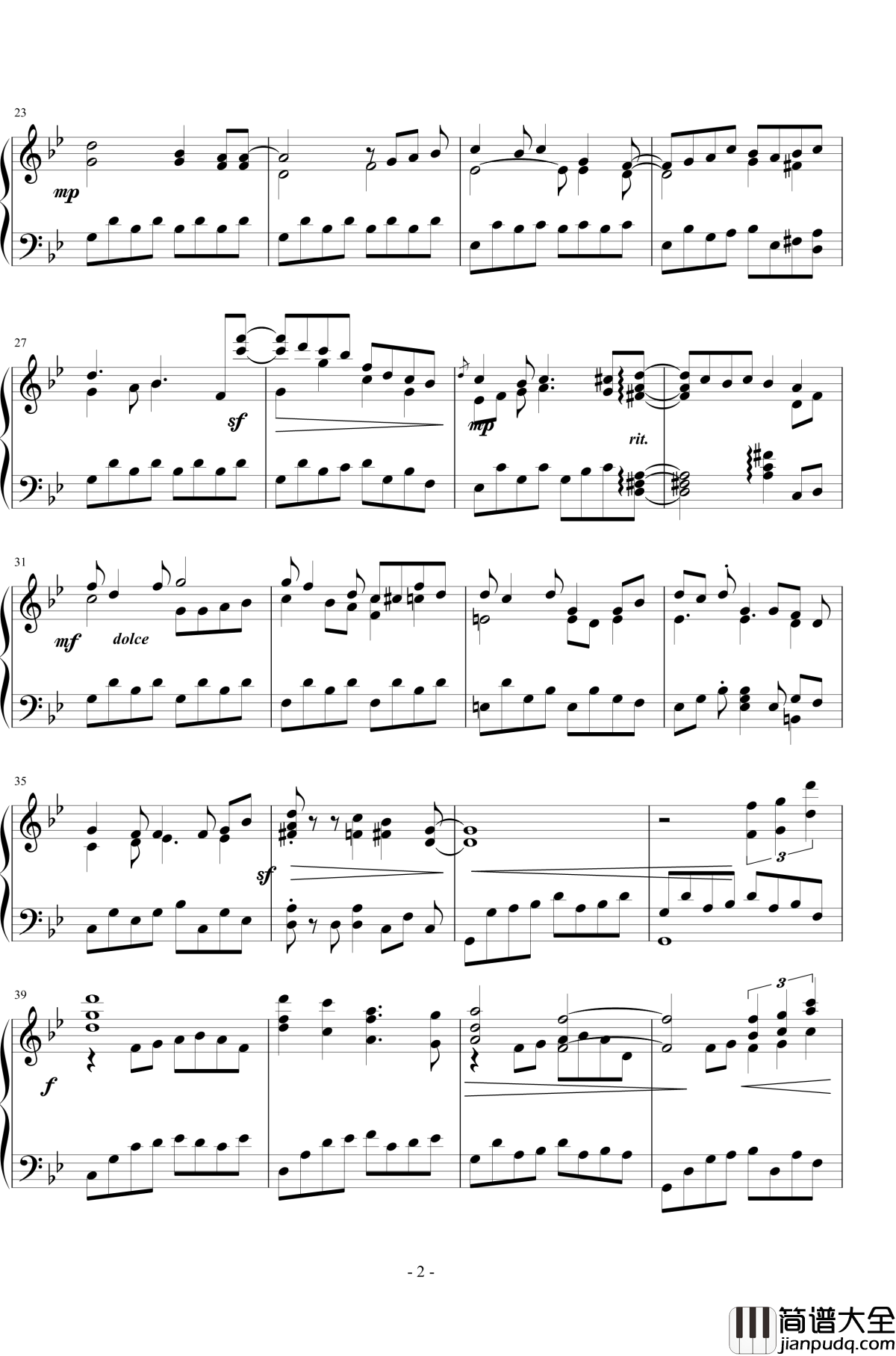 玻璃視界钢琴谱_王者之喆