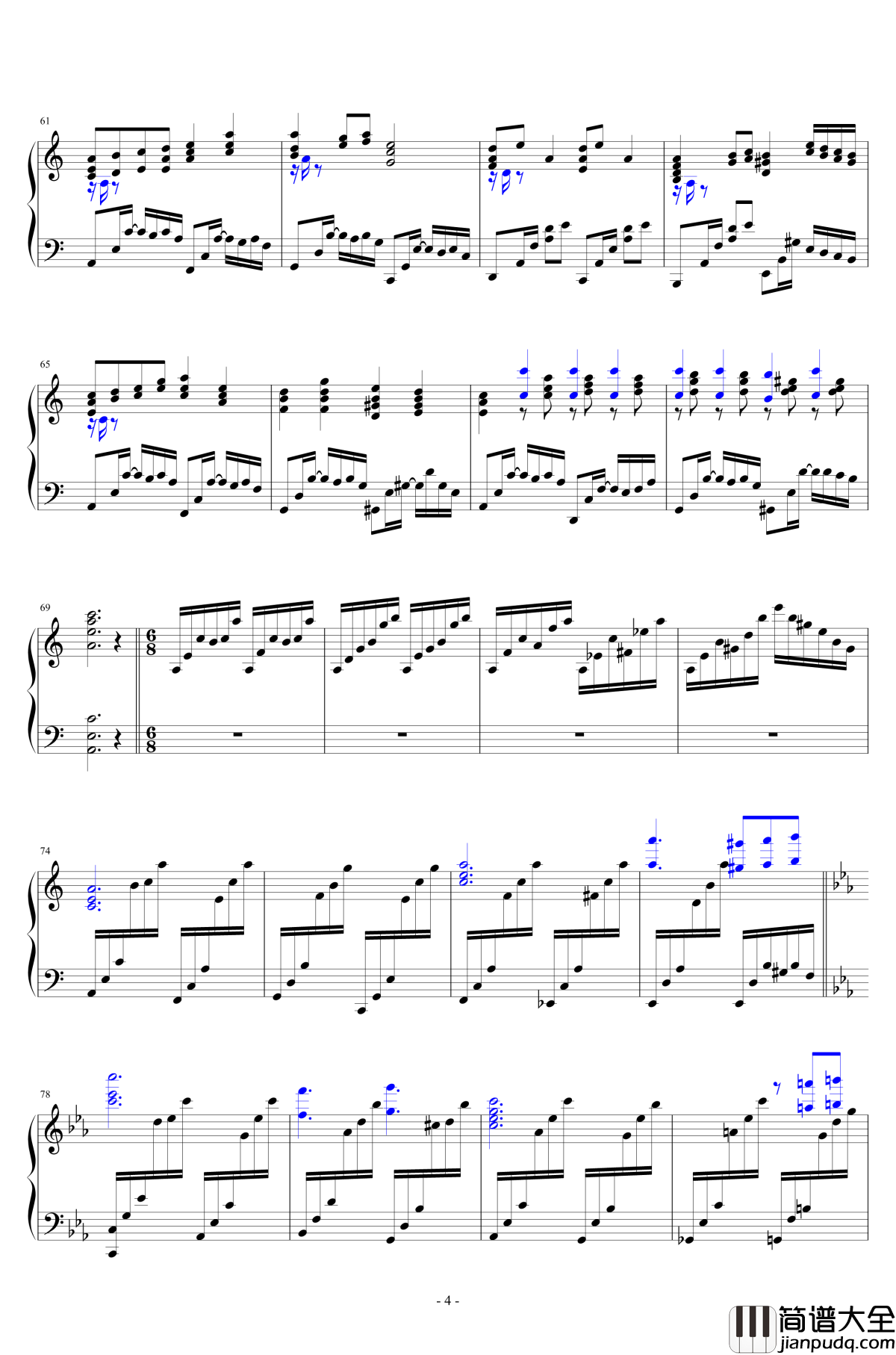 明治十七年的上海爱丽丝钢琴谱_明治十七年の上海アリス_转_东方project