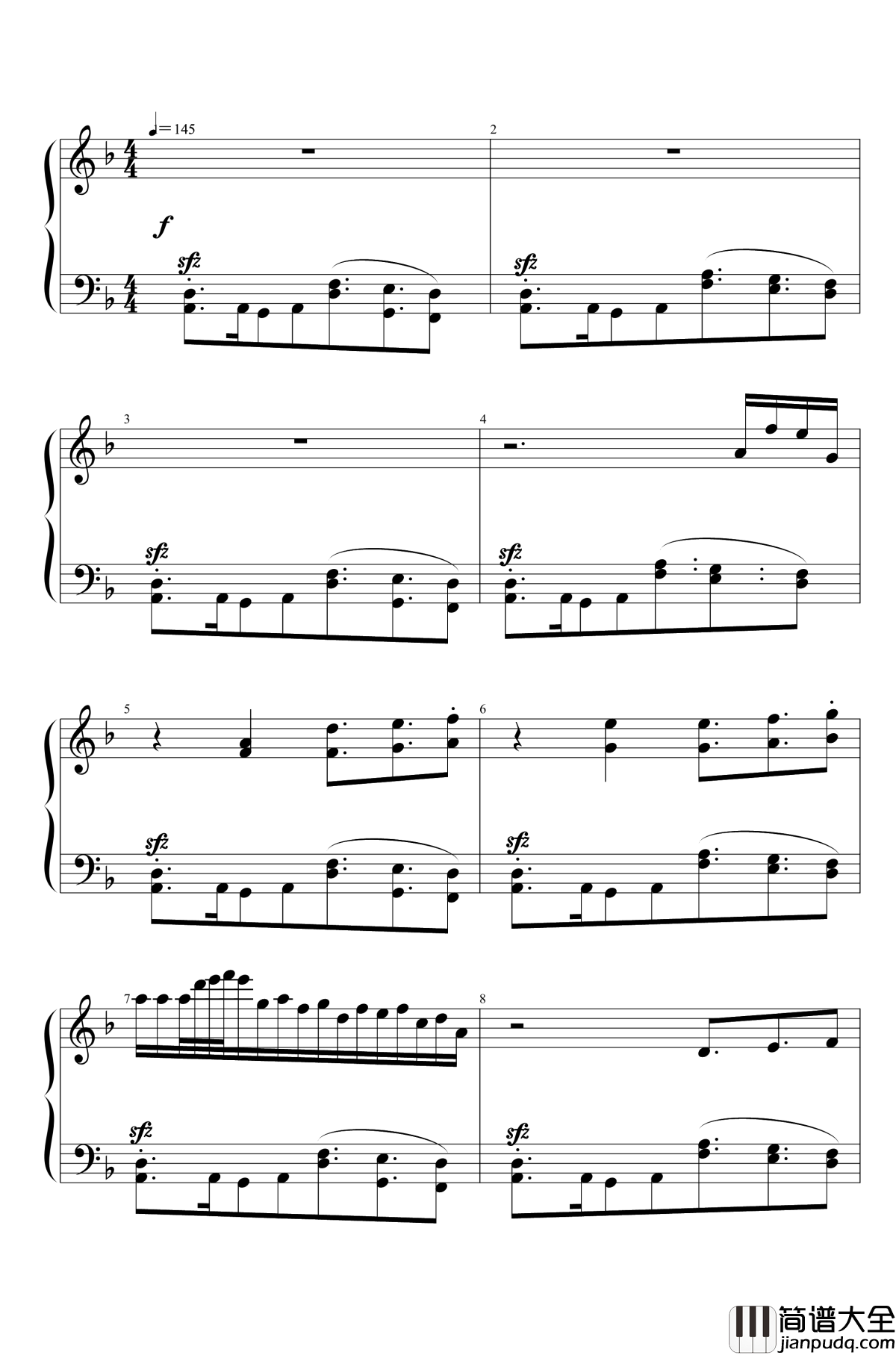 如鬼灯般的红色之魂钢琴谱_东方红魔乡_东方project