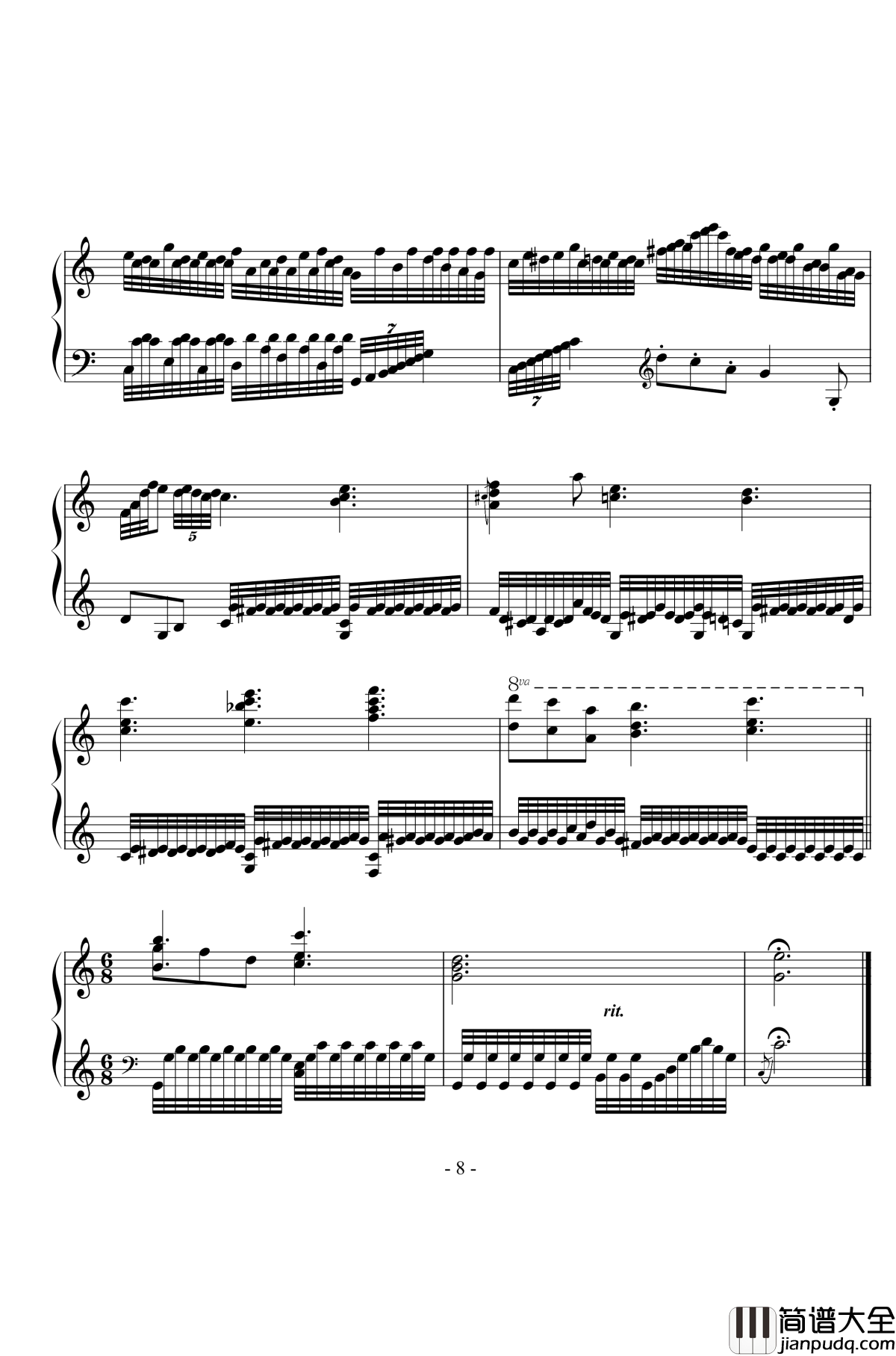 Morning_Sunlight钢琴谱_Viaration_nzh1934