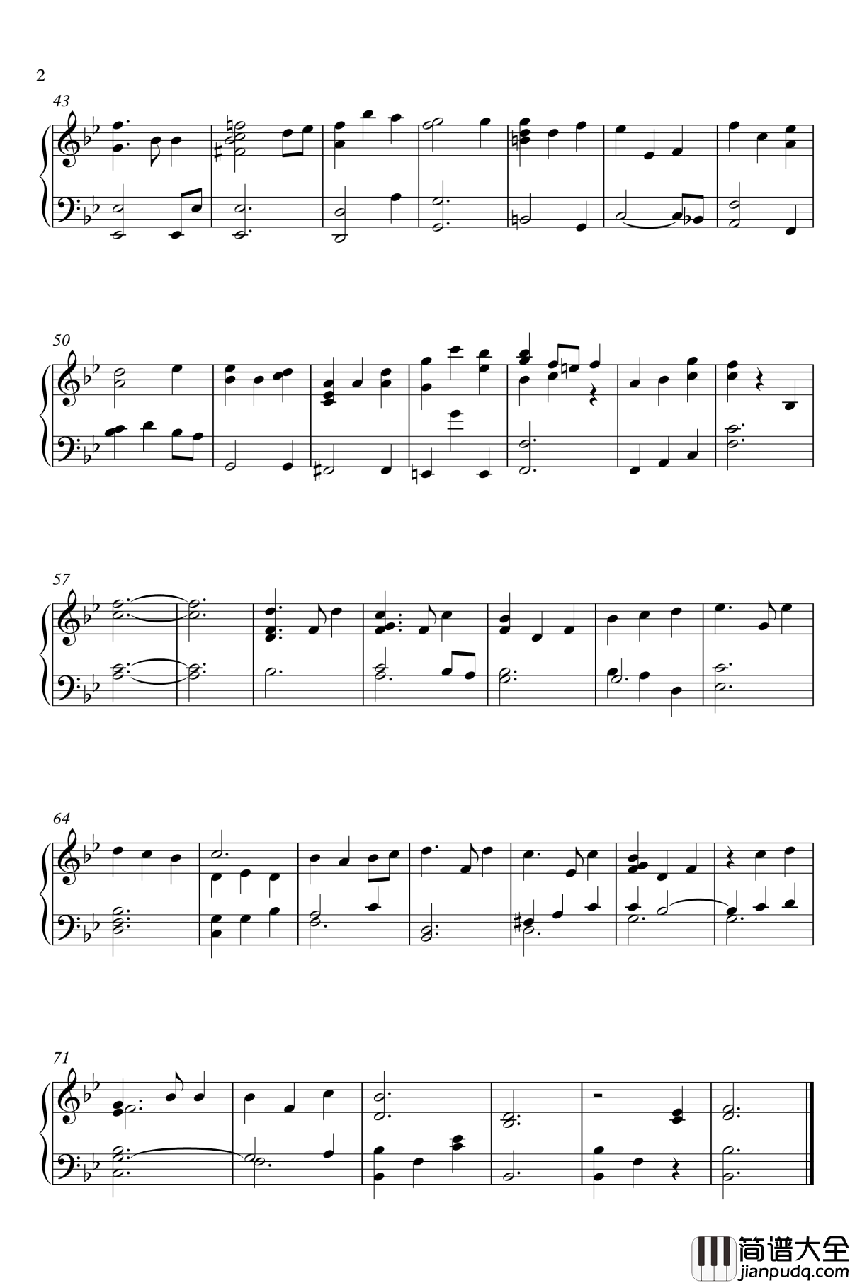 恋与制作人日常2钢琴谱_钢琴独奏_恋与制作人