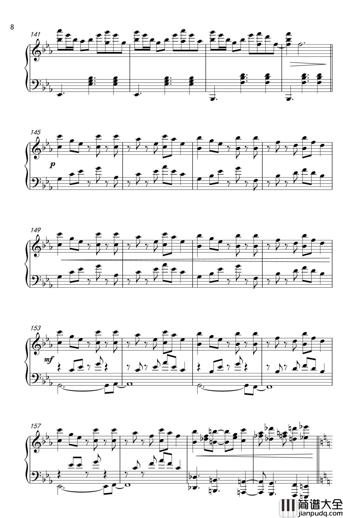 Desapcito钢琴谱_Jonny_may