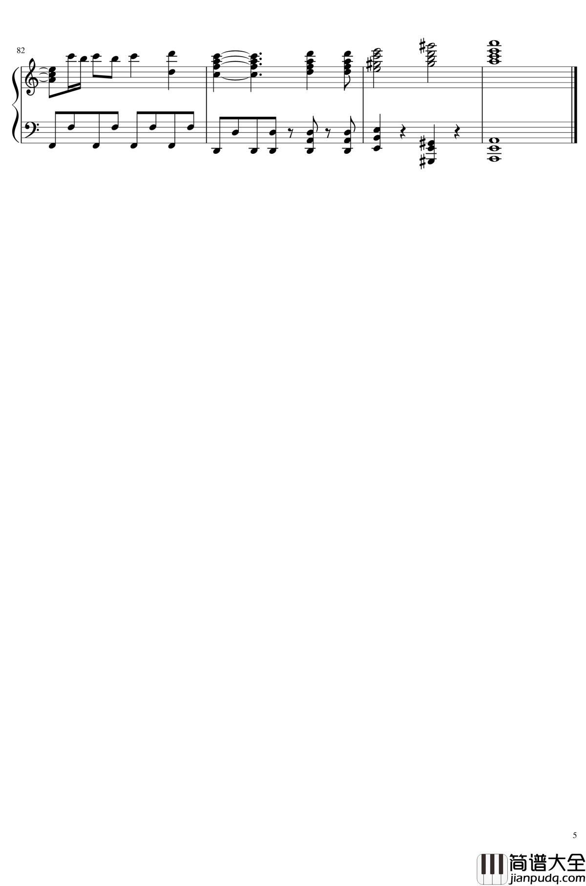 佐渡的二岩钢琴谱_东方神灵庙_东方project