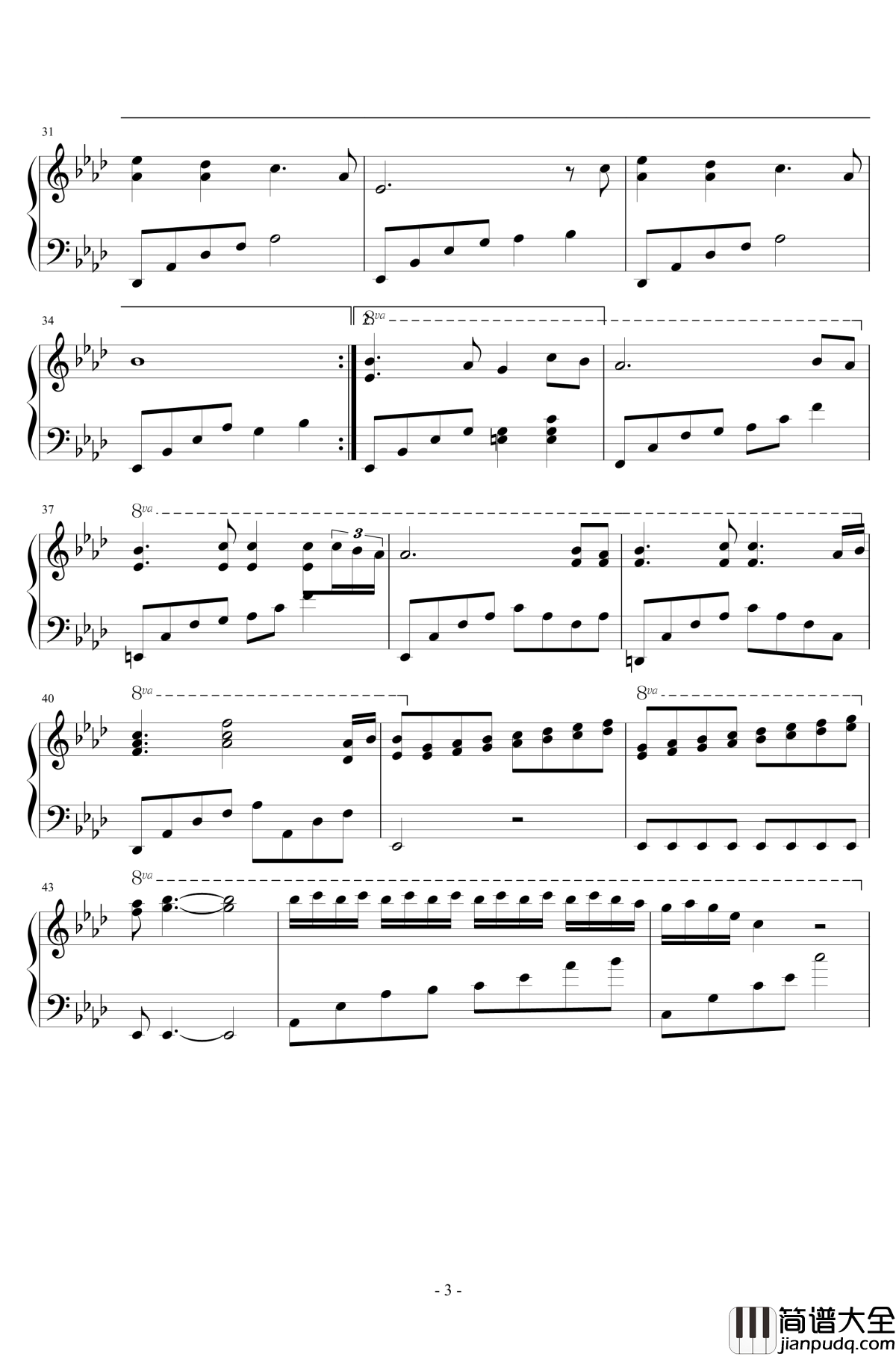 Connies_Butterfly钢琴谱_Shardad_Rohani