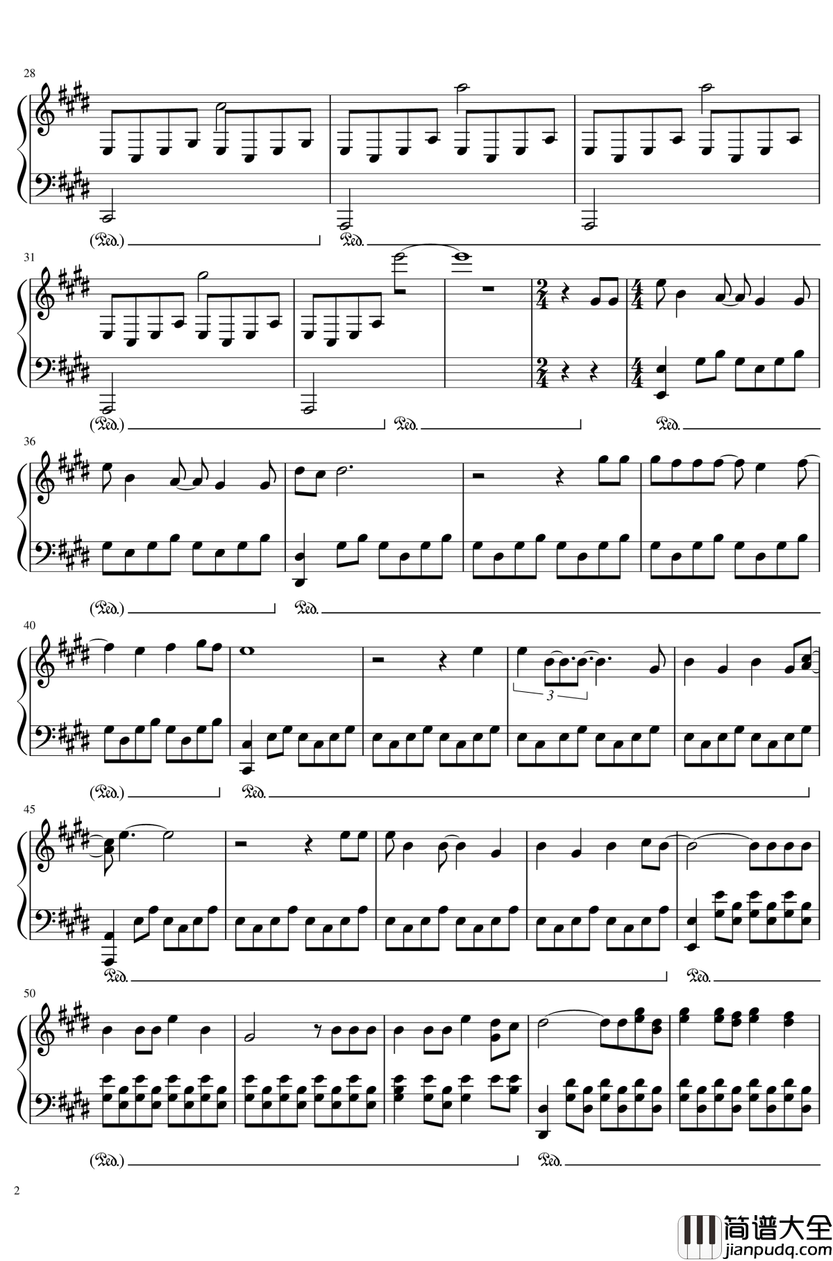 Westworld_Runaway钢琴谱_西部世界