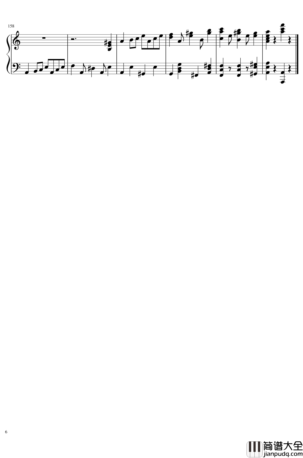 少女觉3rd_eye钢琴谱_东方地灵殿_东方project