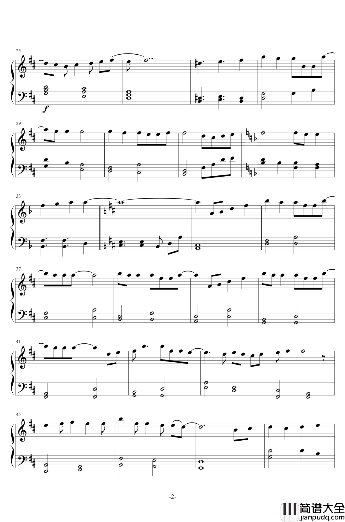 彗星的眼泪钢琴谱_钢琴版_金莎