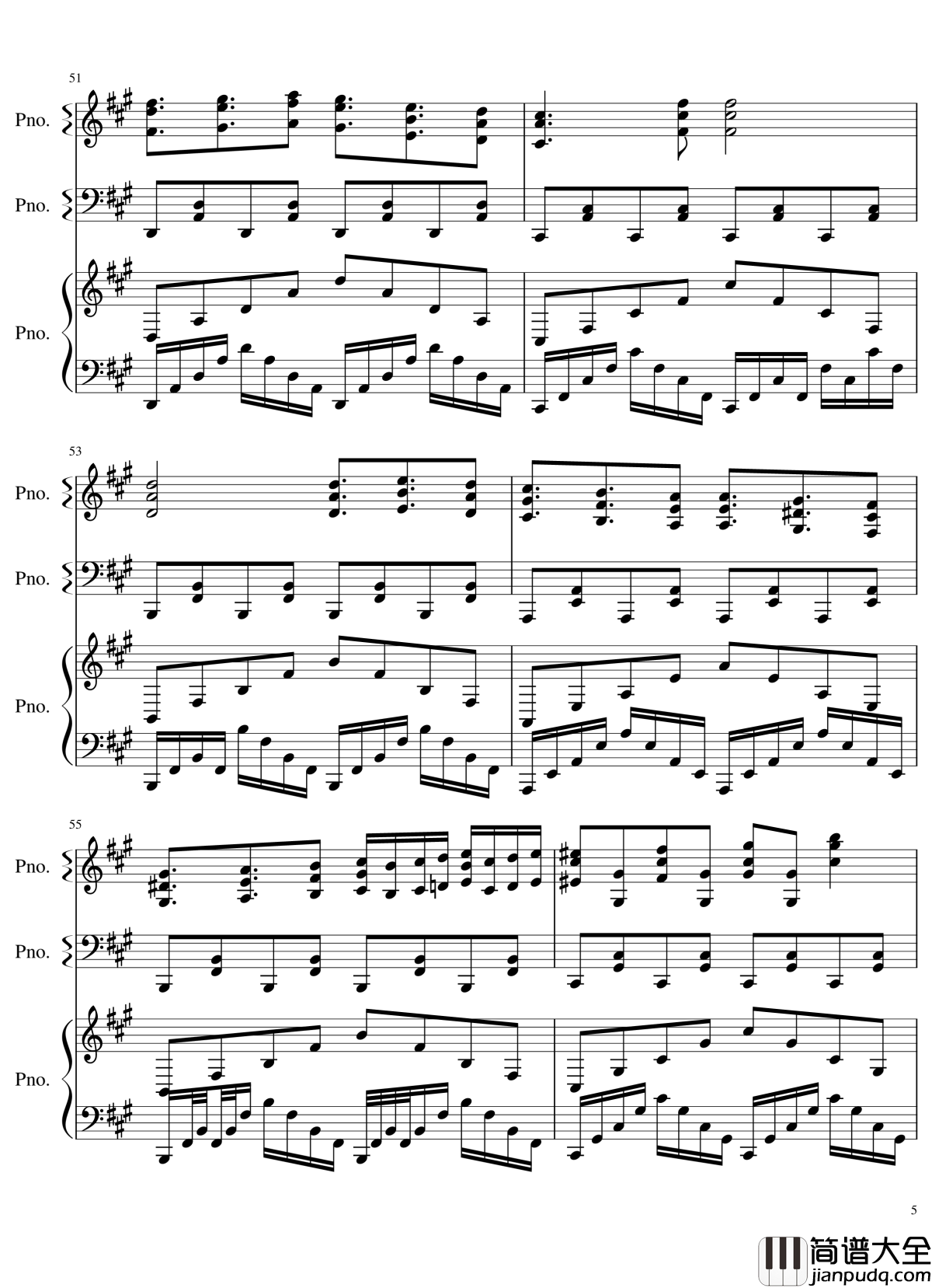 Mysterious_Mountain钢琴谱_妖怪之山_东方风神录_东方project