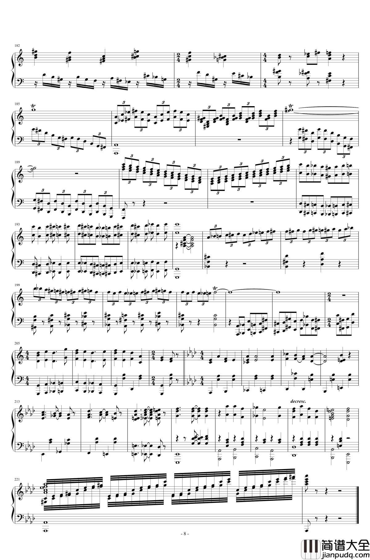 猫和老鼠钢琴谱_交响曲改编_Tom&Jerry_at_MGM