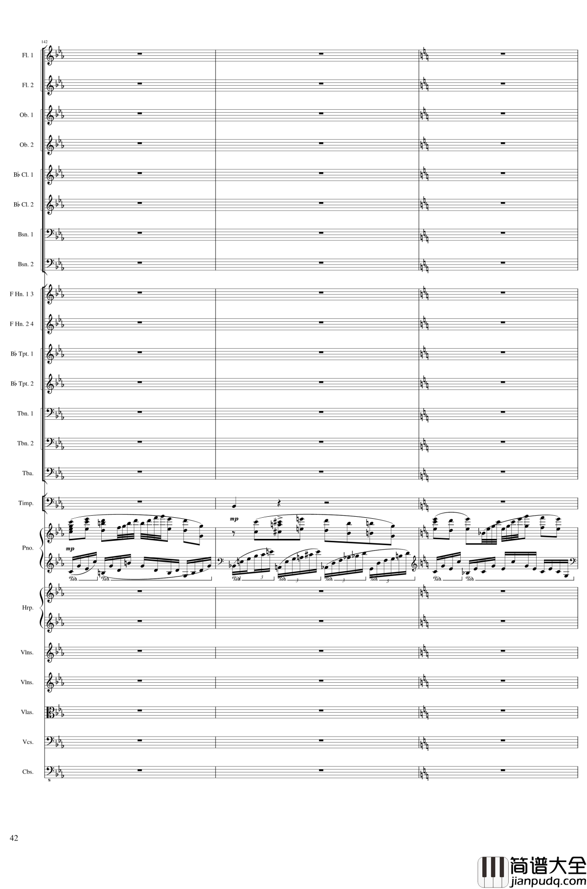 Fantasy_for_piano_and_orchestra,_Op.80钢琴谱_一个球