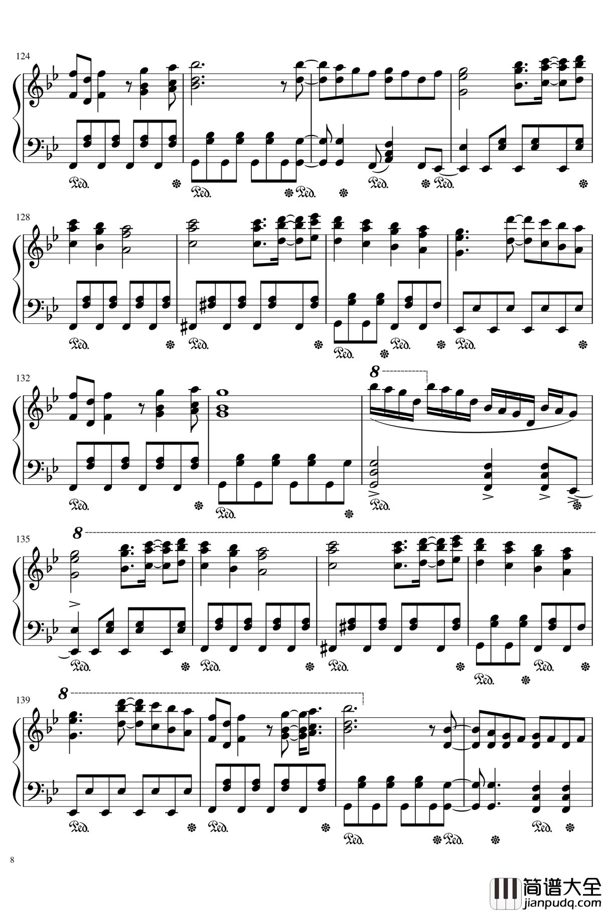 Last_Remote钢琴谱_触手猴_幻想遊戯＜地＞_ラストリモート_东方地灵殿_东方project