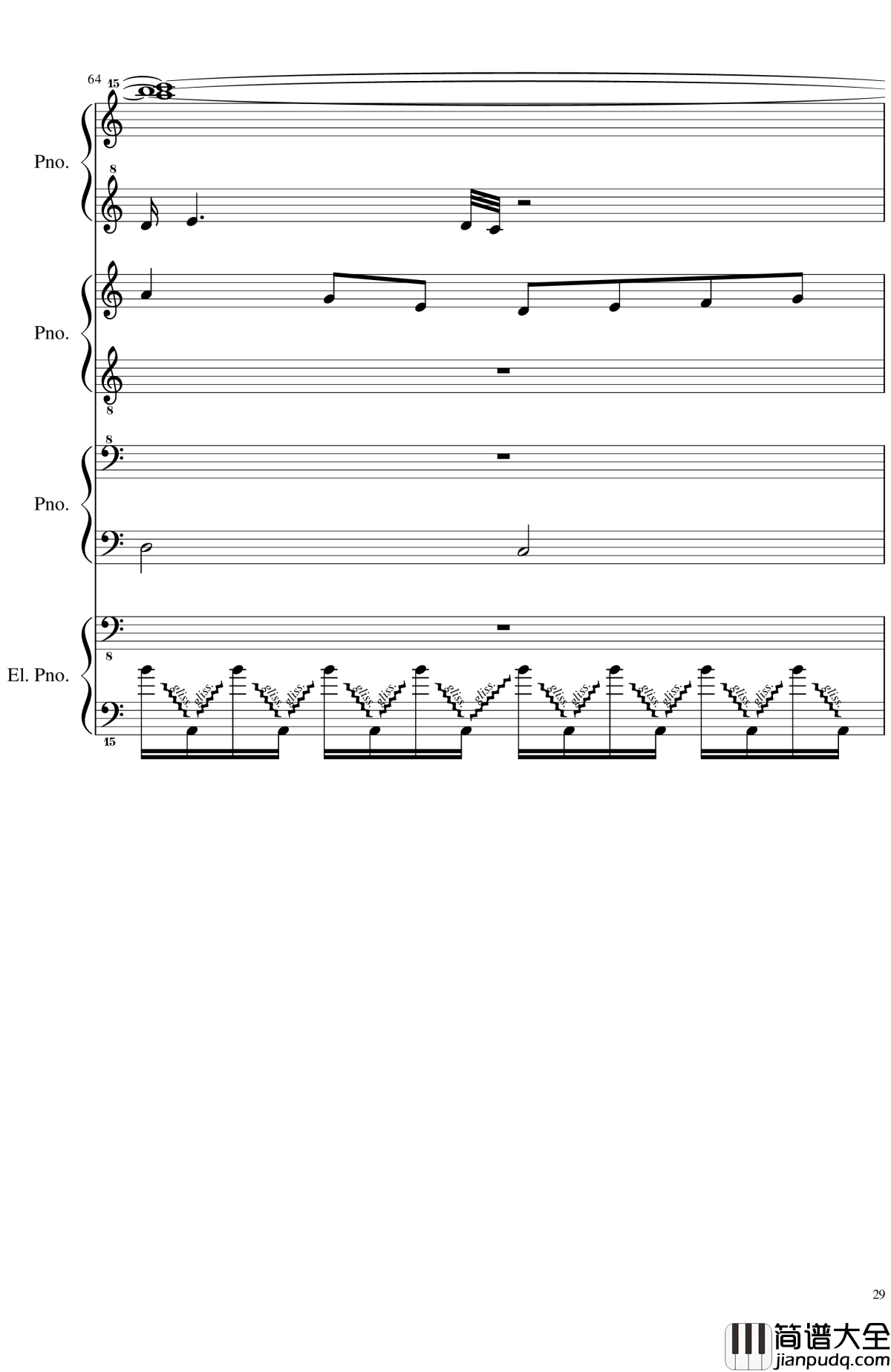 黑乐谱钢琴谱_毁电脑系列_2dgdsvshh