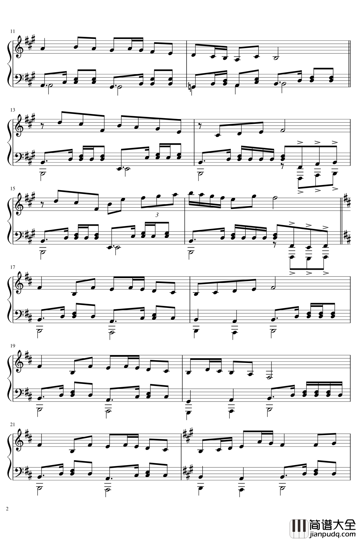 海风飘香钢琴谱_Saltswept_最终幻想14小麦酒港背景音乐_最终幻想