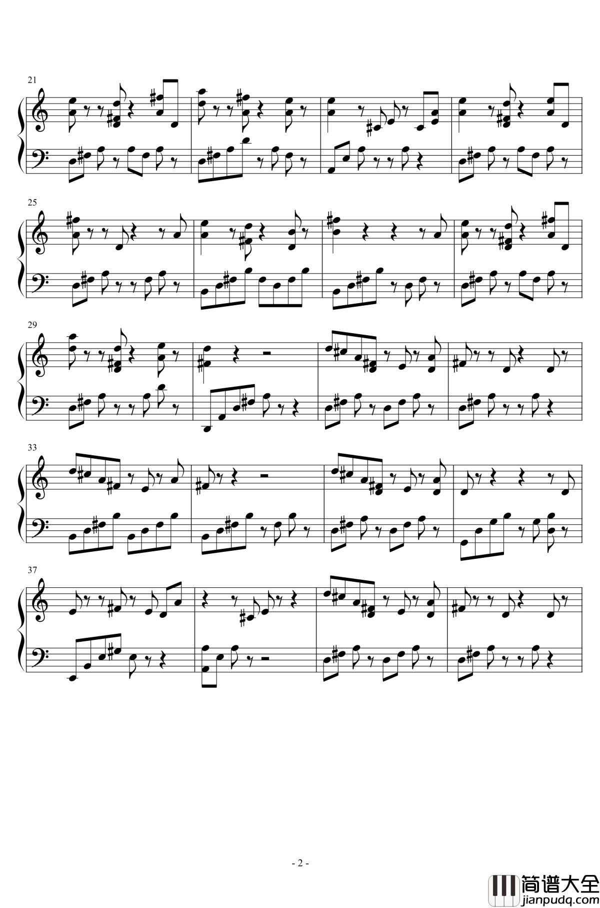 真心钢琴谱_吴振兴