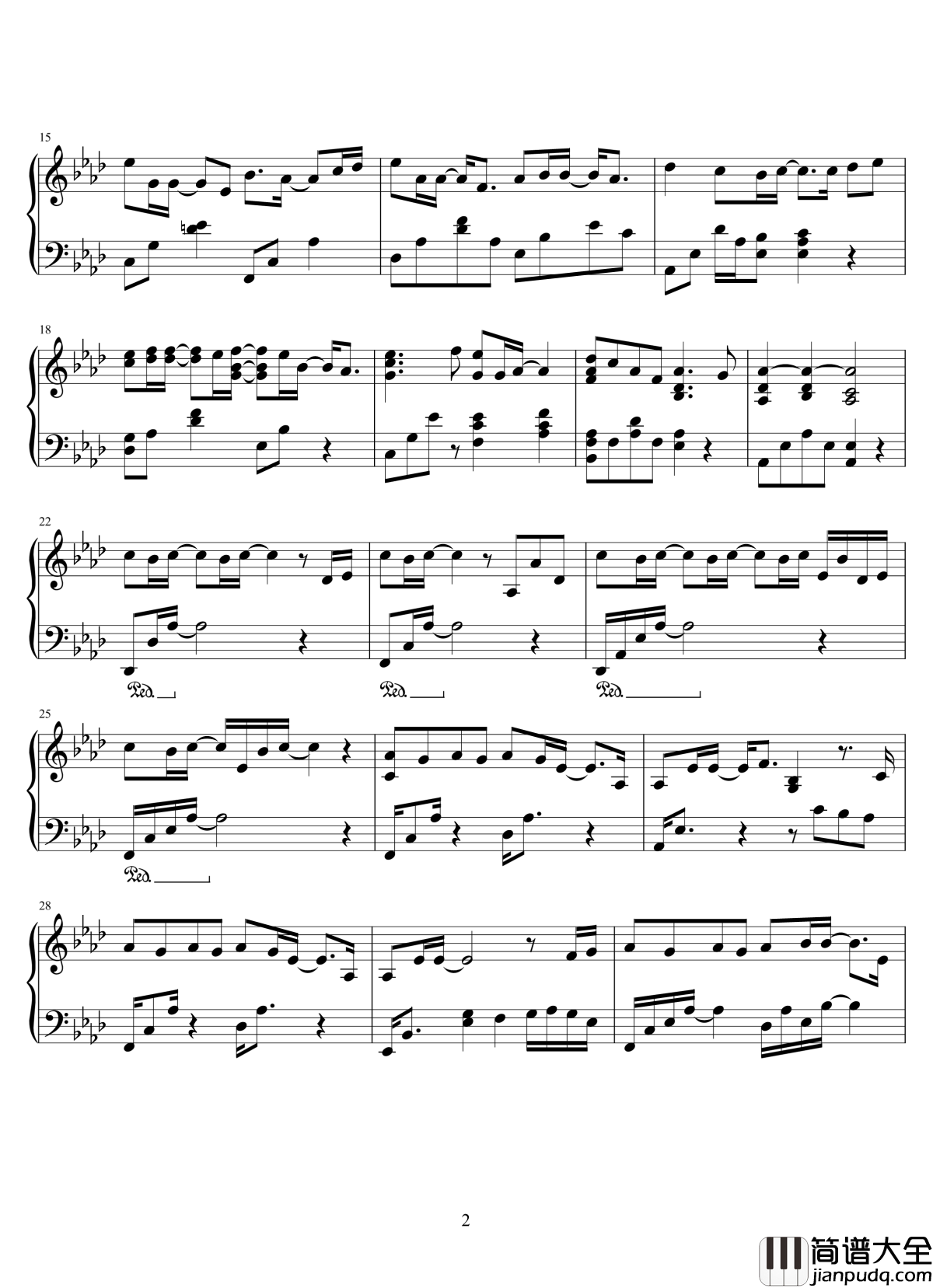 时间飞行钢琴谱_镇魂