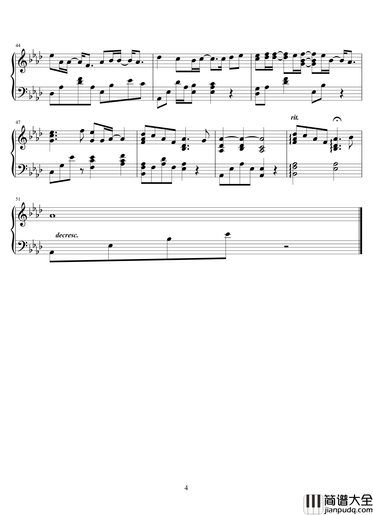 时间飞行钢琴谱_镇魂