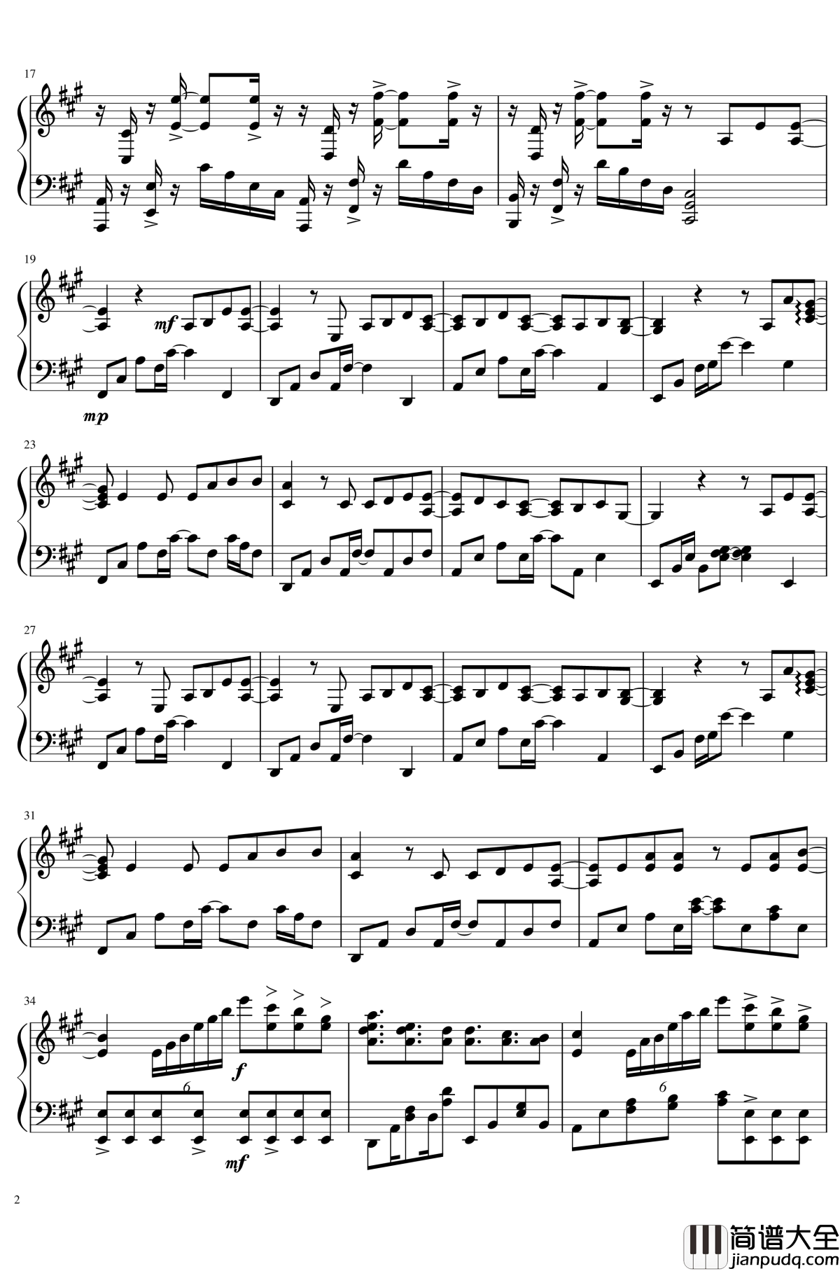 in_this_cage钢琴谱_鸟笼_零:濡鸦的巫女