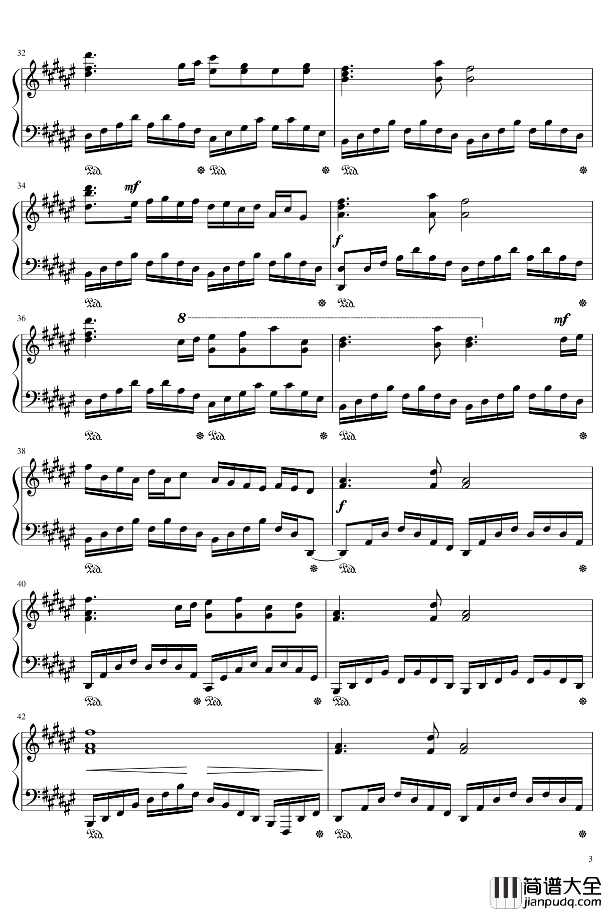 少女绮想曲钢琴谱_Dream_Battle_幻想游戏＜永＞_东方_触手猴