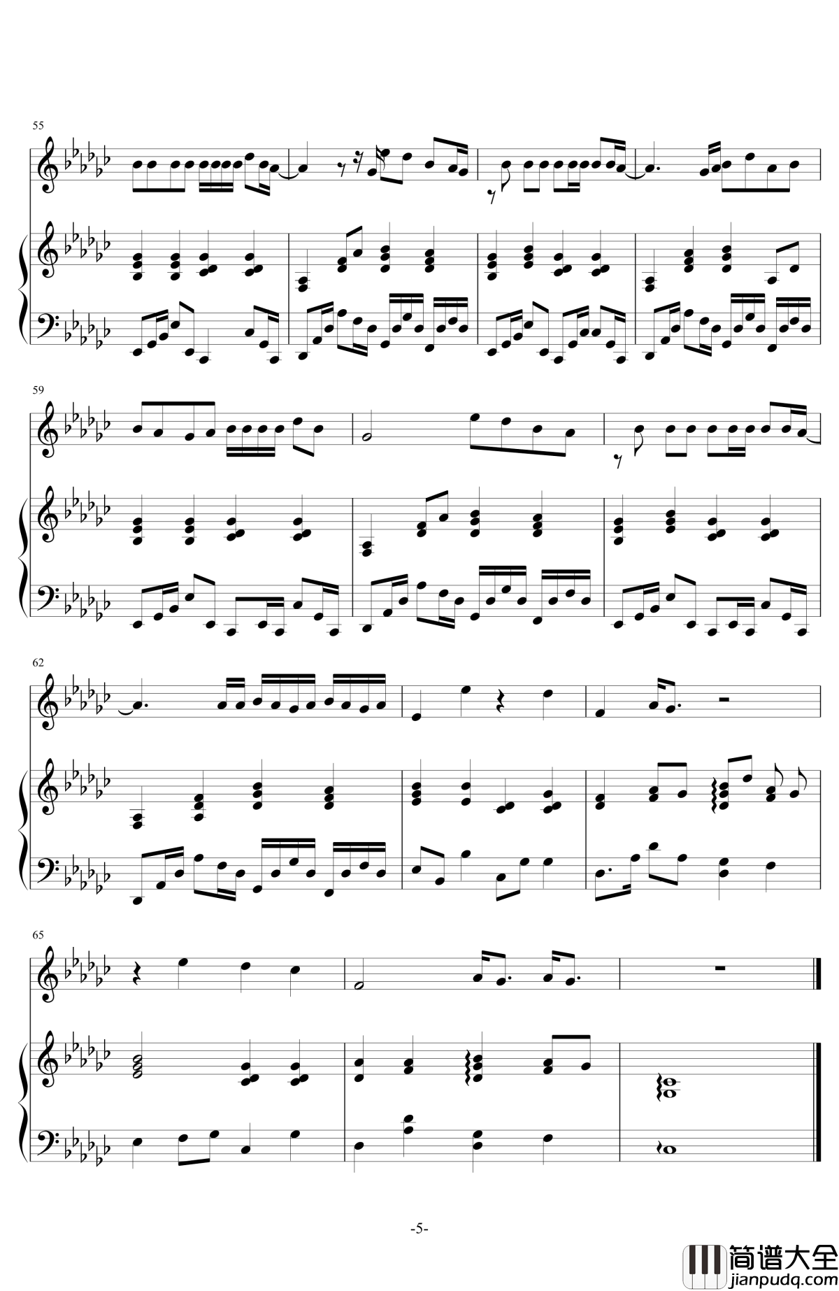 I_knew_you_were_trouble钢琴谱_伴奏_Taylor_Swift