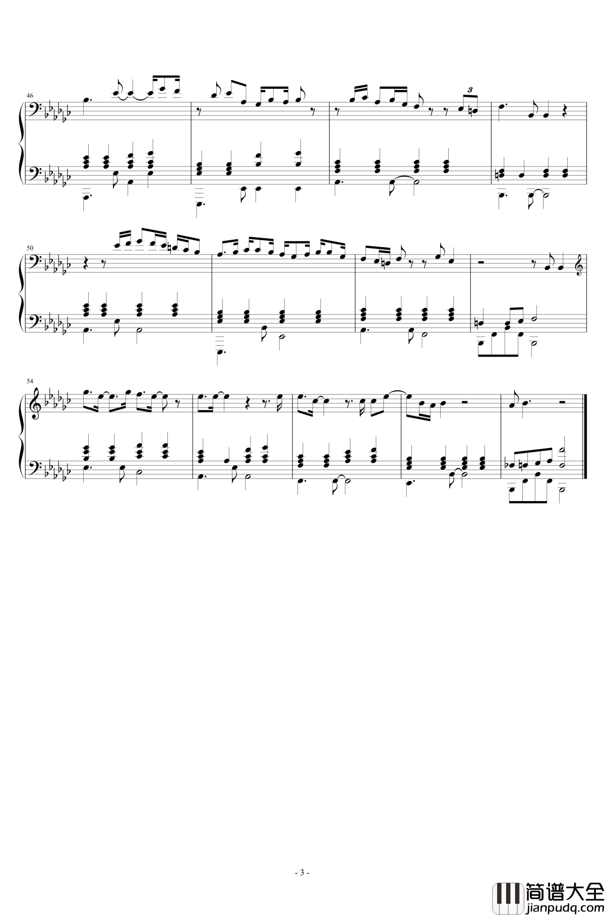 这占有，是谁的拥抱钢琴谱_踏血寻梅