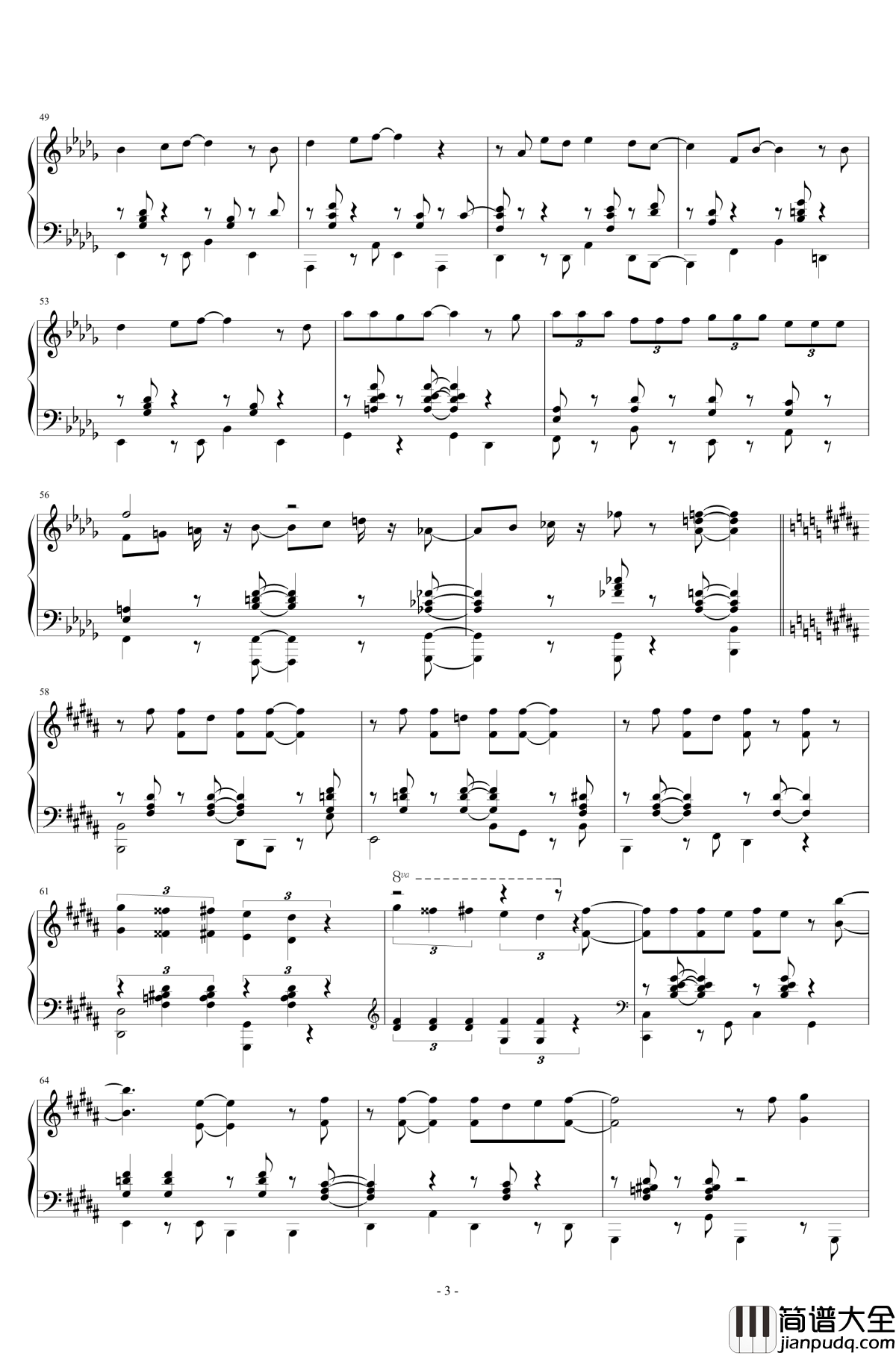 Everybody_Needs_A_Best_Friend钢琴谱_泰迪熊