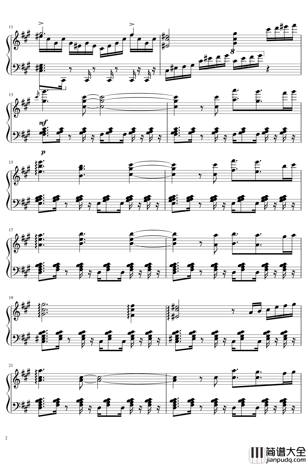 Shooting!钢琴谱_雷顿教授与超文明A的遗产_西浦智仁