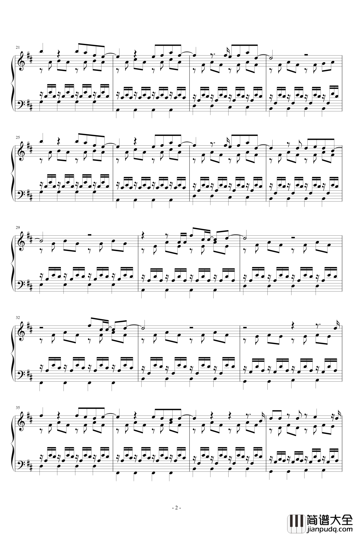 Beautiful_Life钢琴谱_踏血寻梅